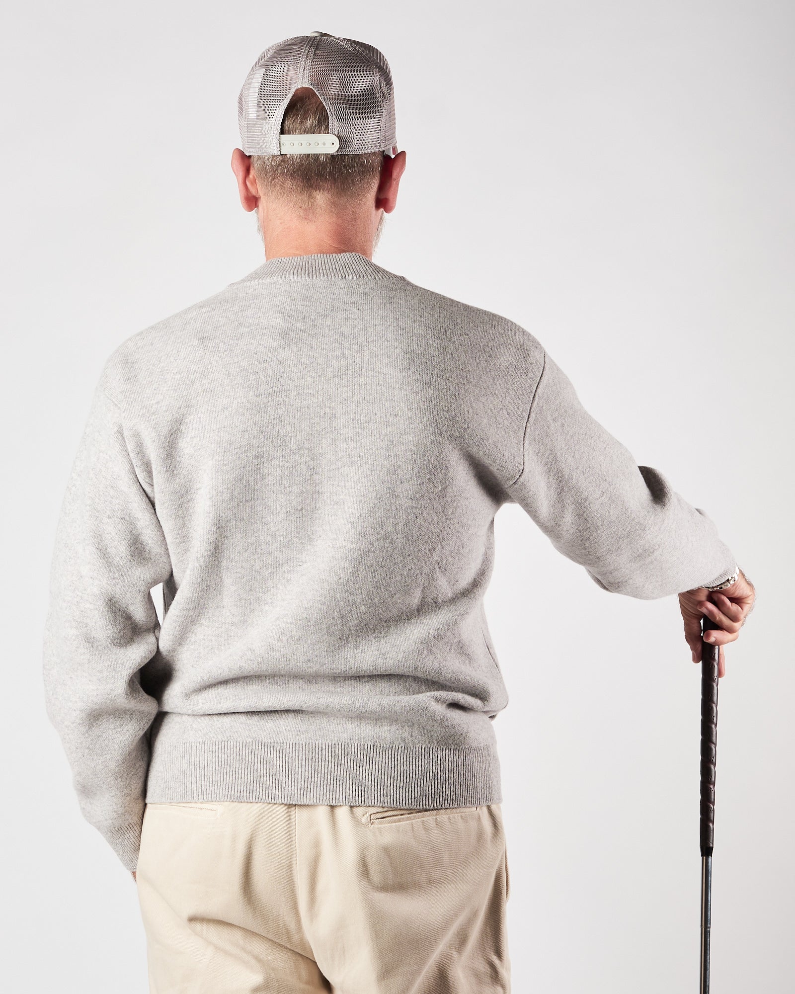 Bomber Daniele Fiesoli con zip grigio