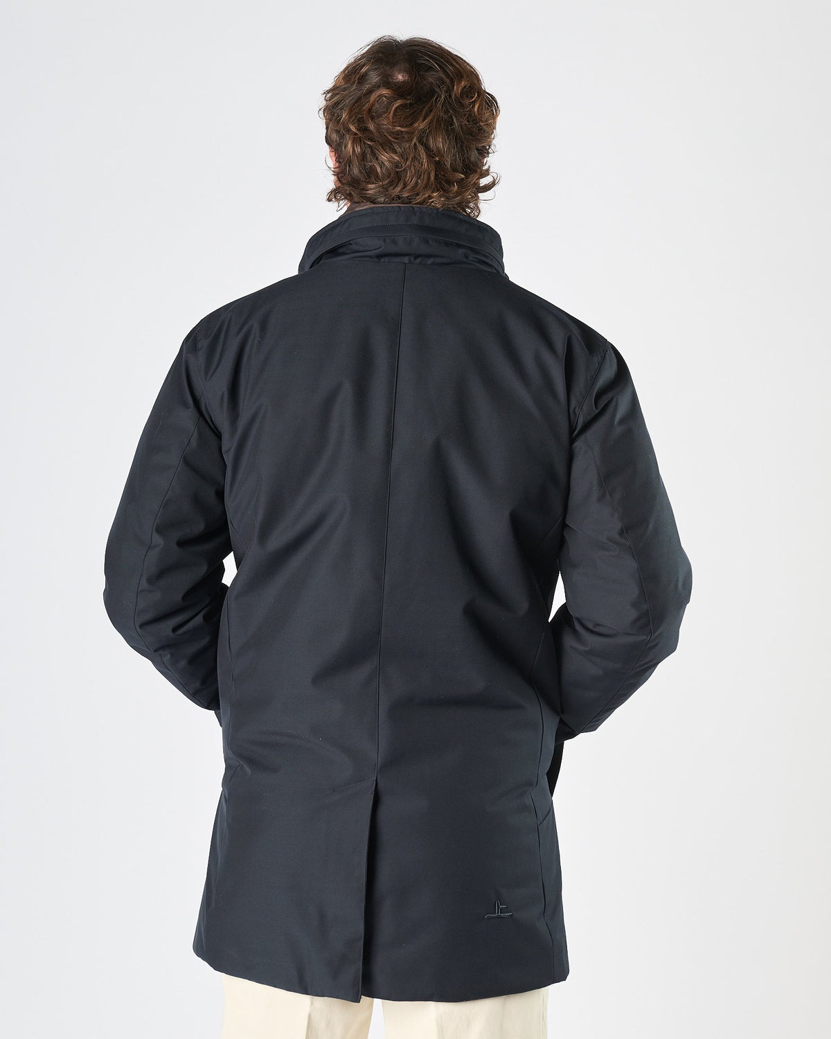 Cappotto Onthebund tre pezzi tecnico blu notte