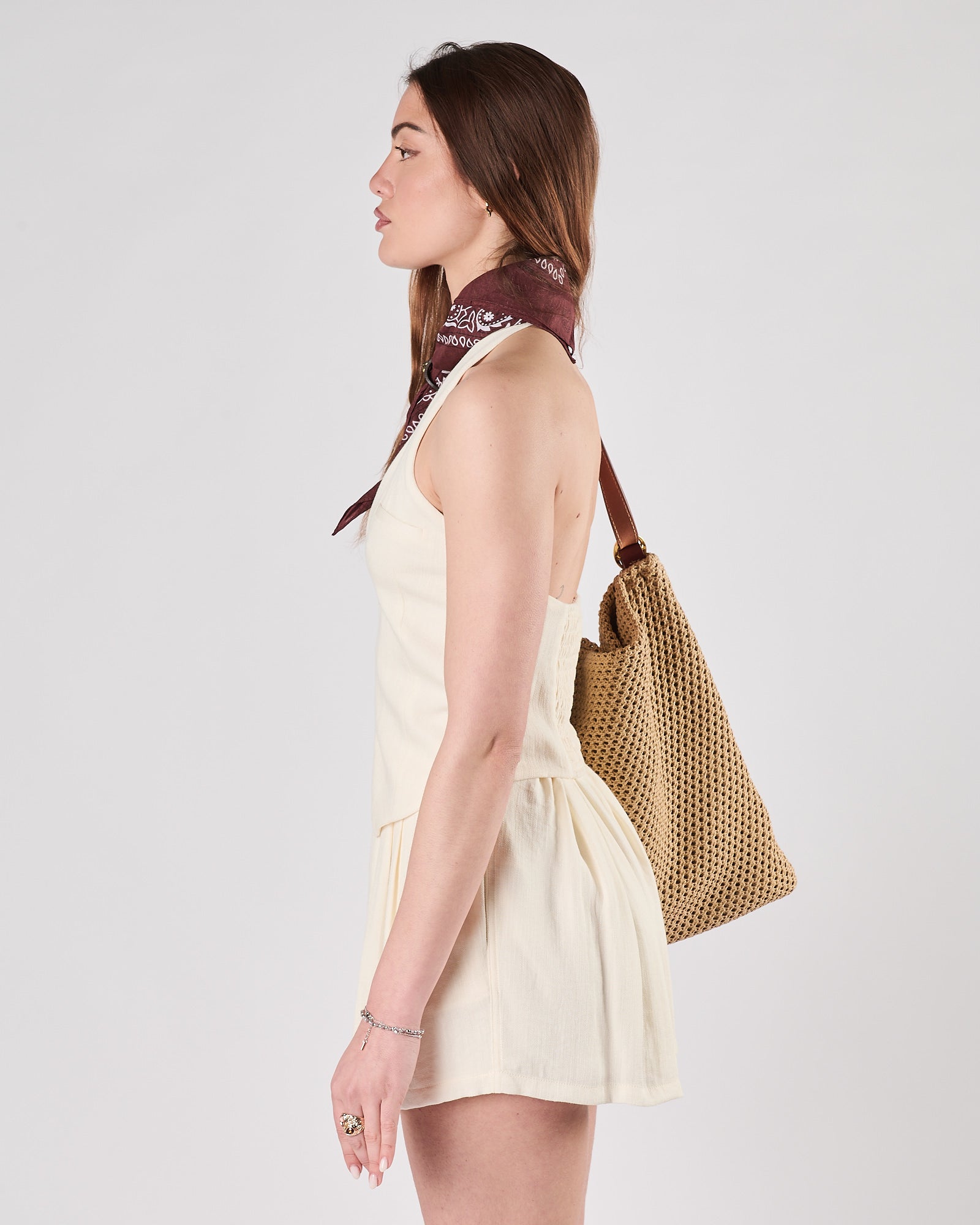 Gilet Eleh corto panna