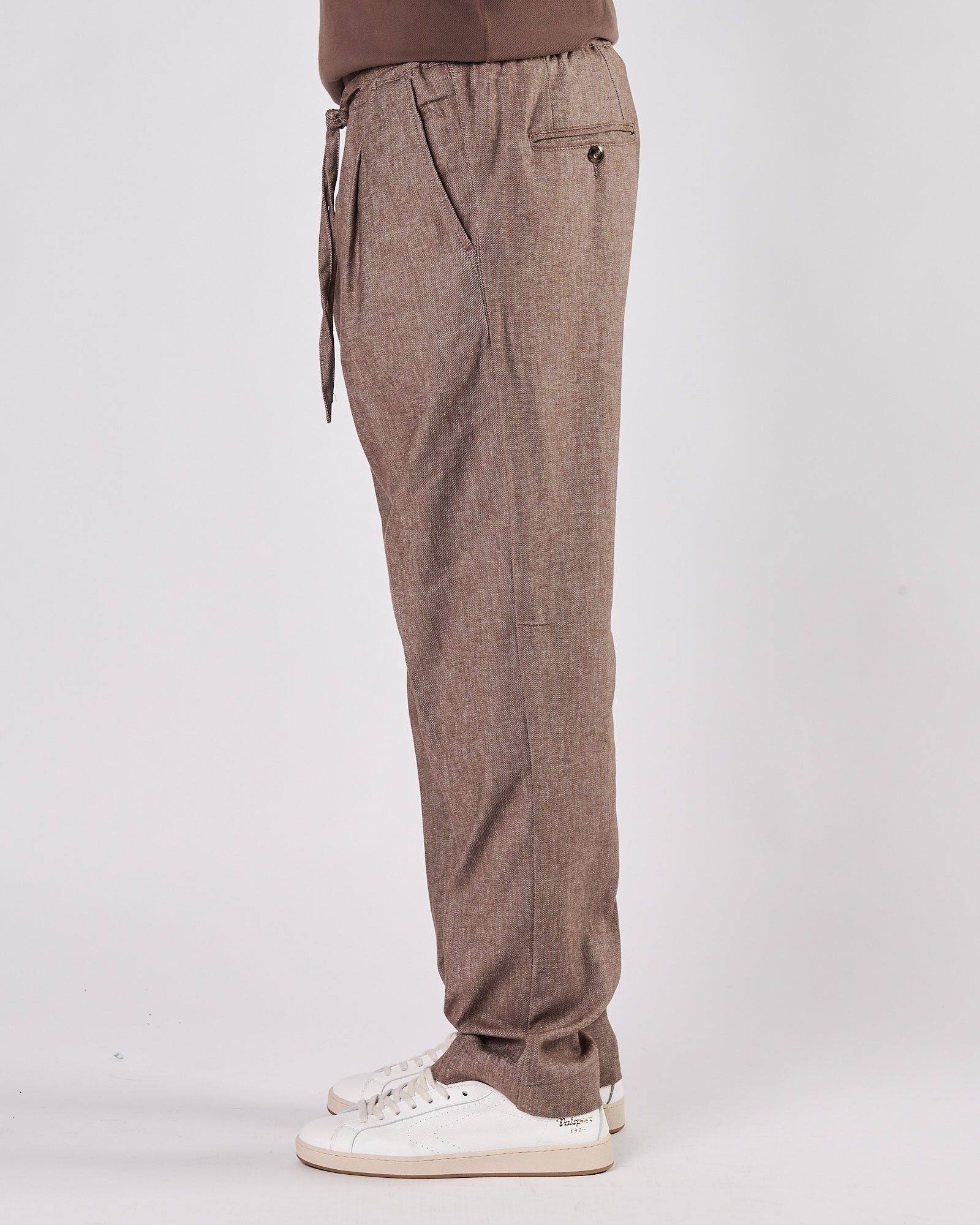 Pantalone Aimé con pence cacao