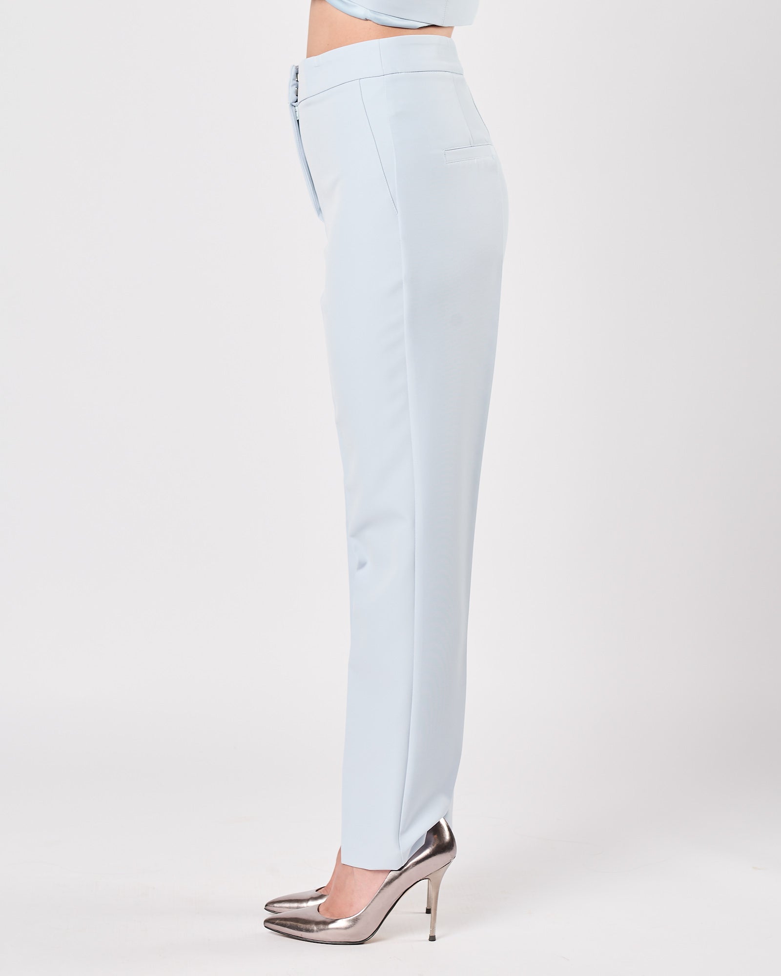 Pantalone Silence slim sky