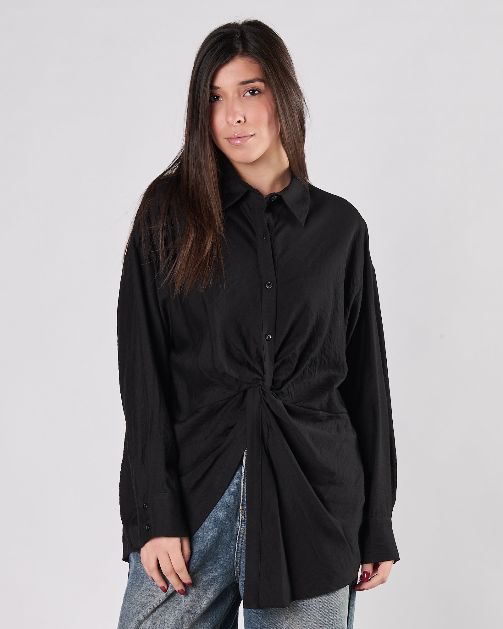 Camicia Eleh over nera