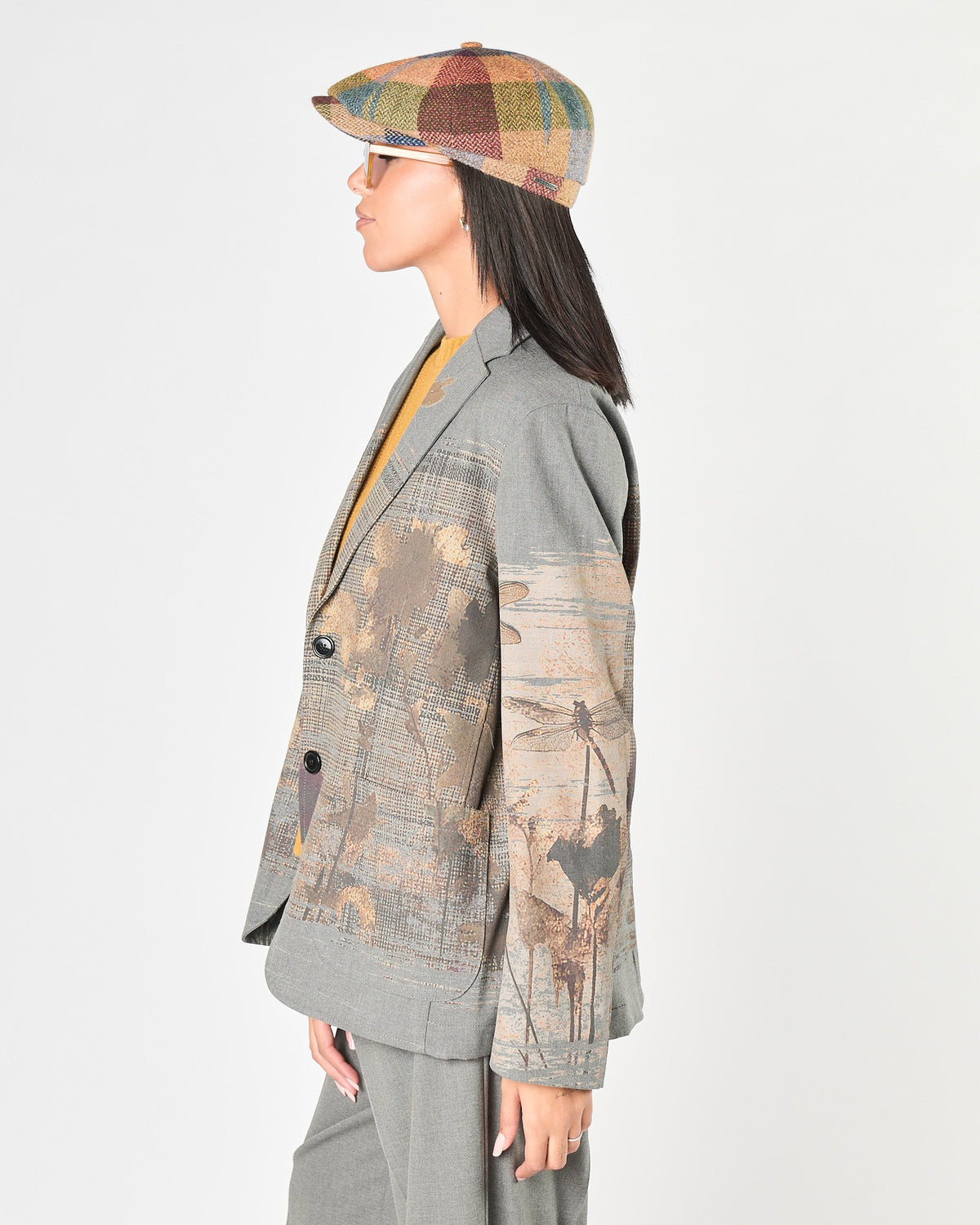 Giacca by Sissiottostyle un petto con stampa