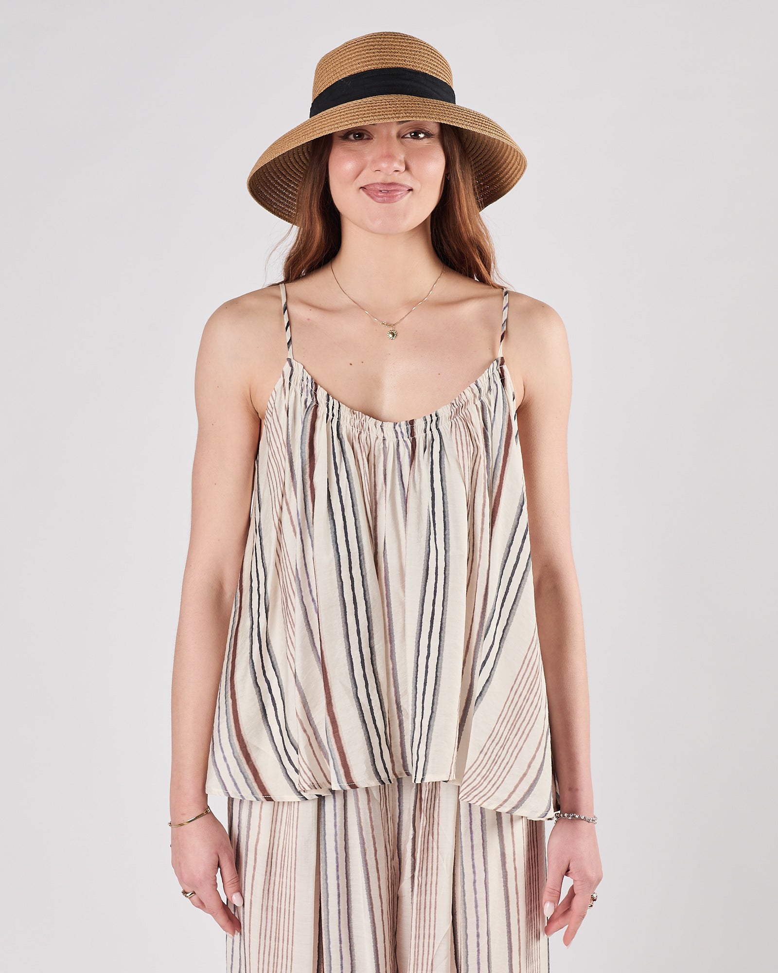 Top Eleh fanatasia a righe