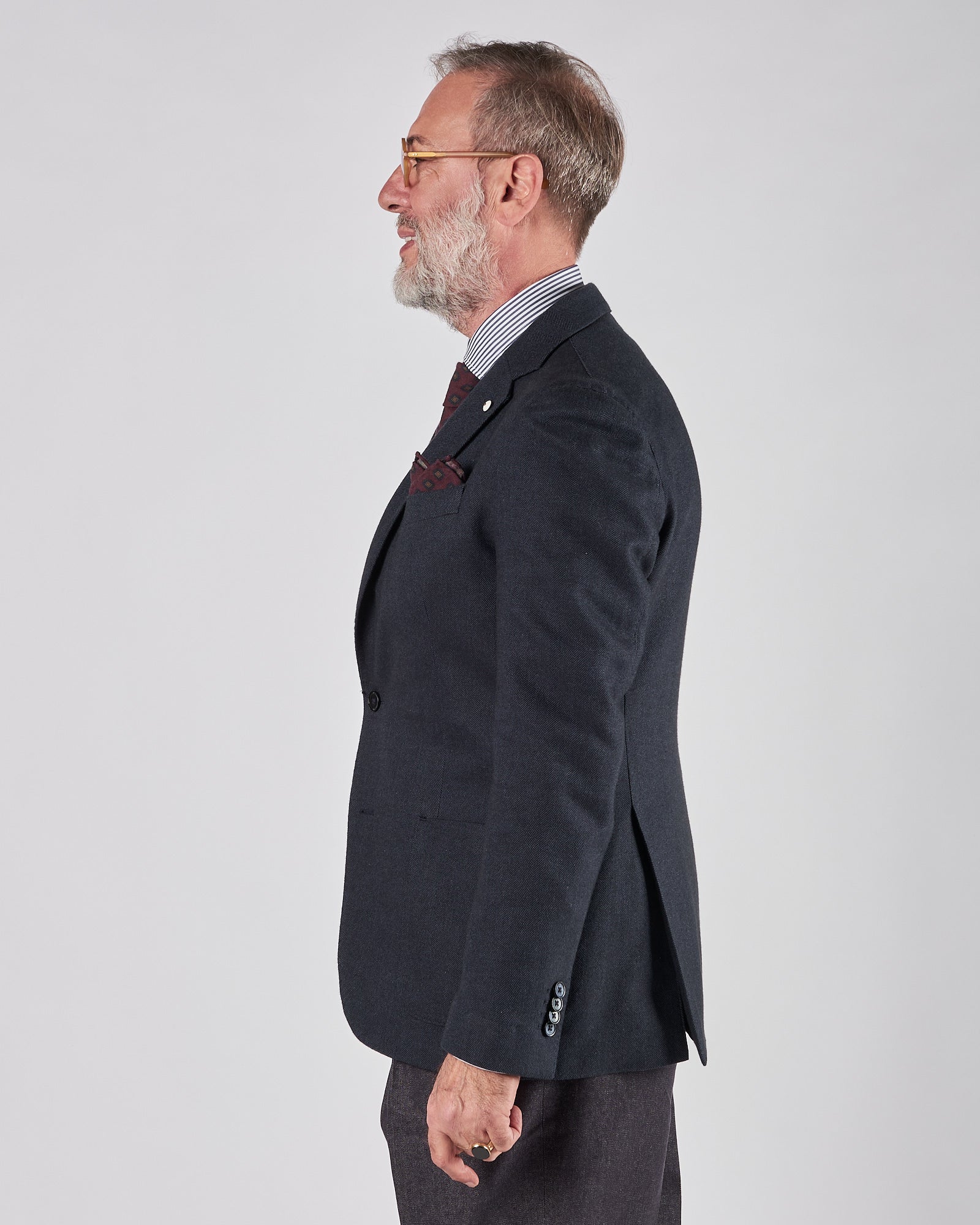 Giacca Lbm1911 un petto blu