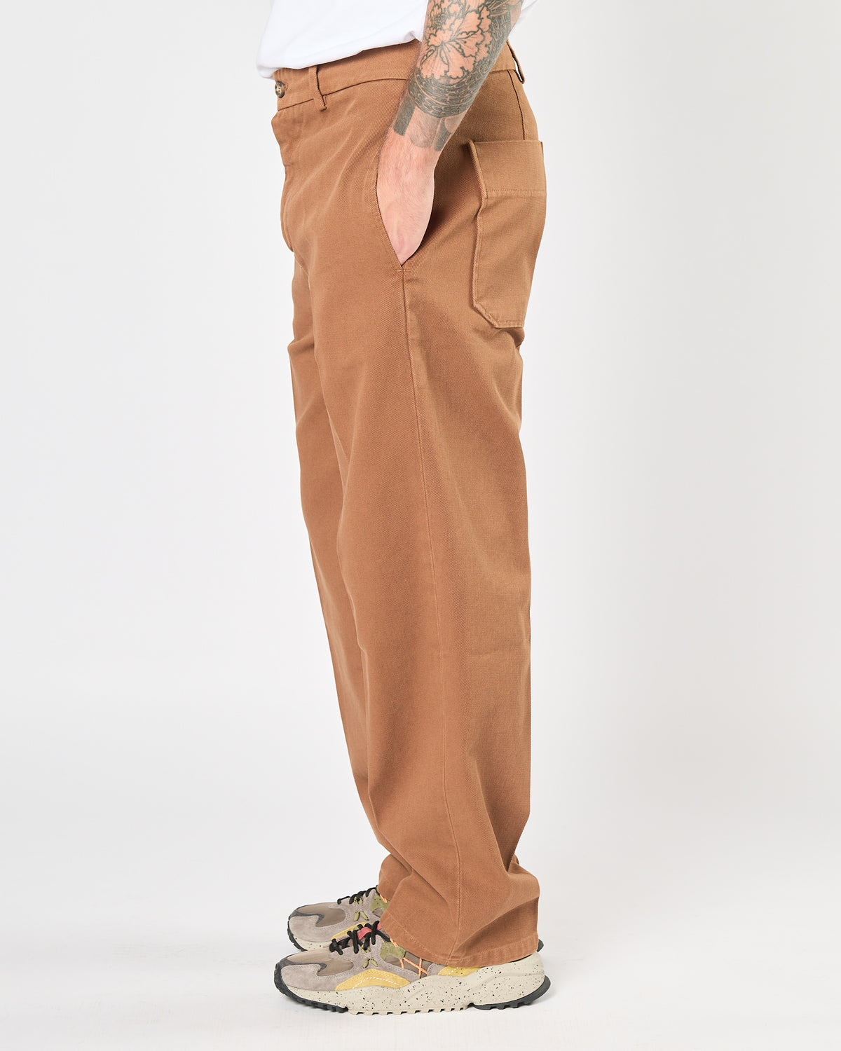 Pantalone Bonheur morbido cammello
