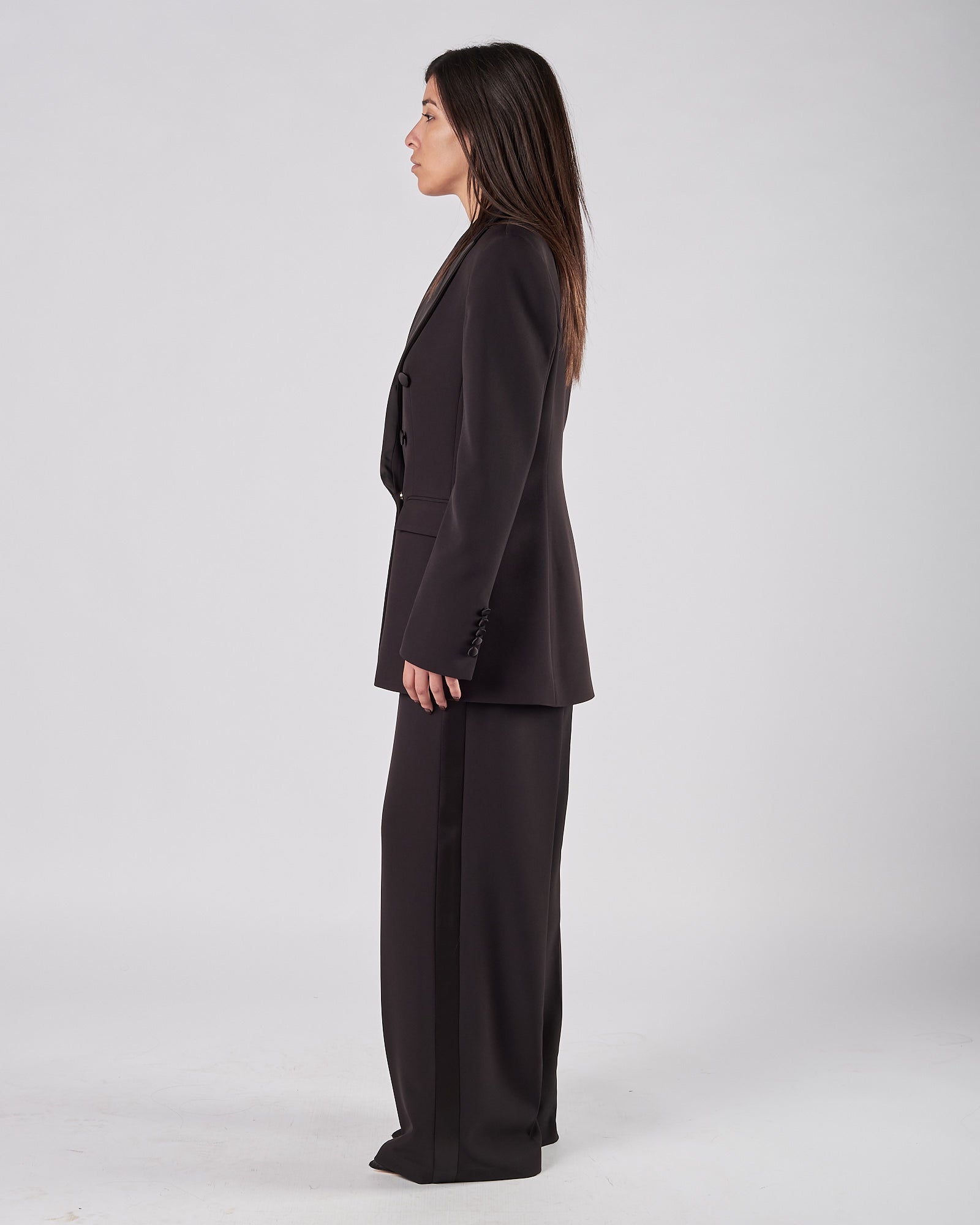 Pantalone Silence smoking nero