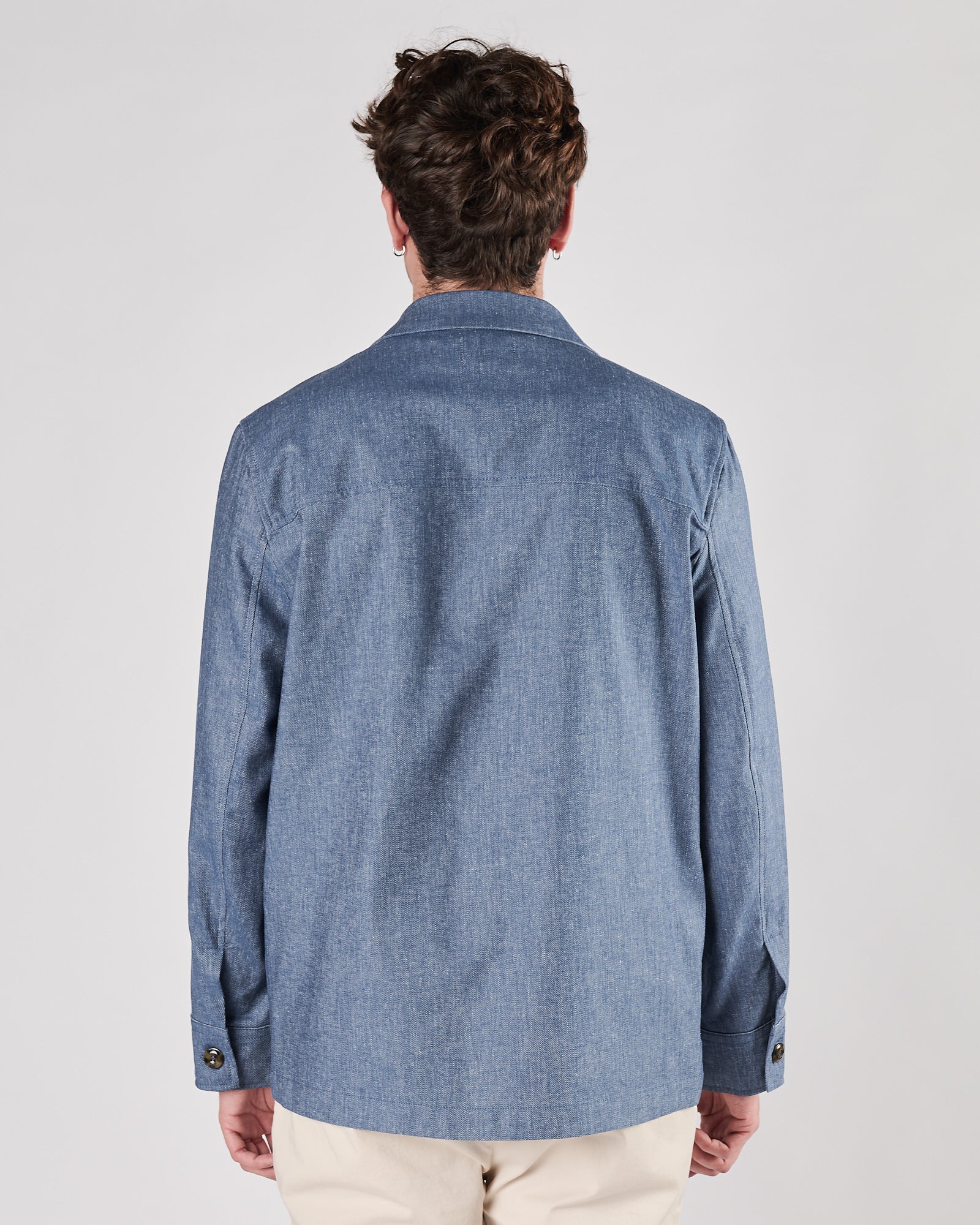 Giacca Camicia Aimé indaco