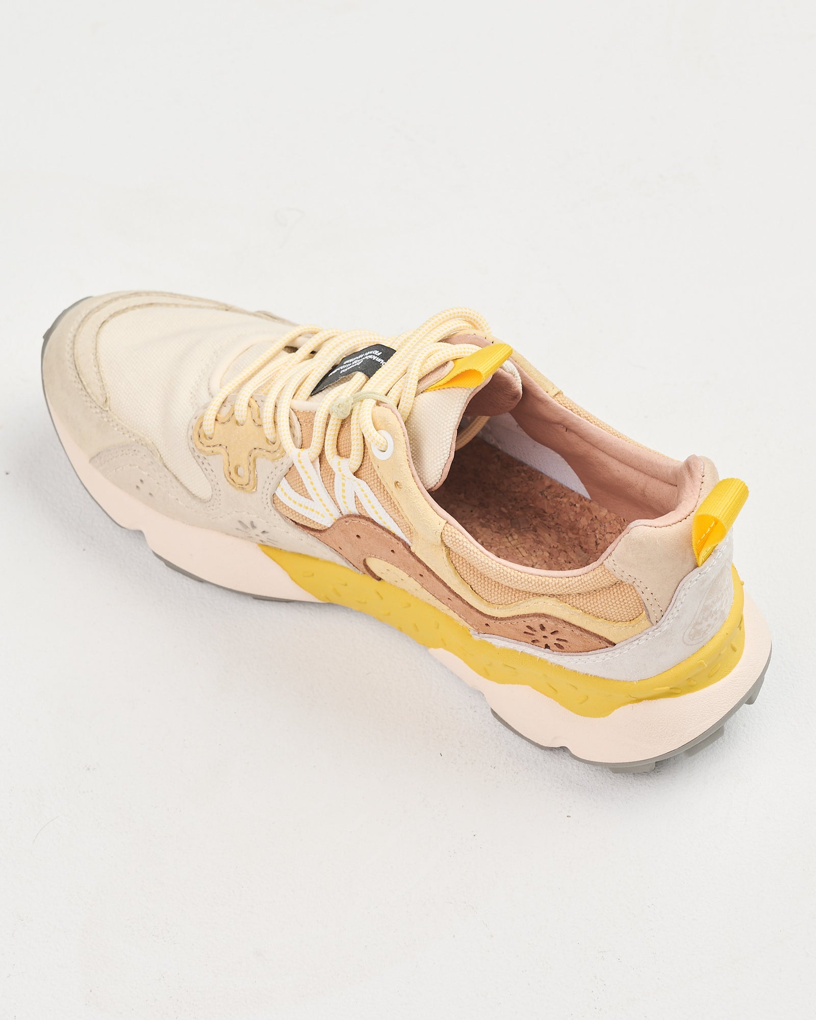 Sneaker Flower Mountain beige white brown