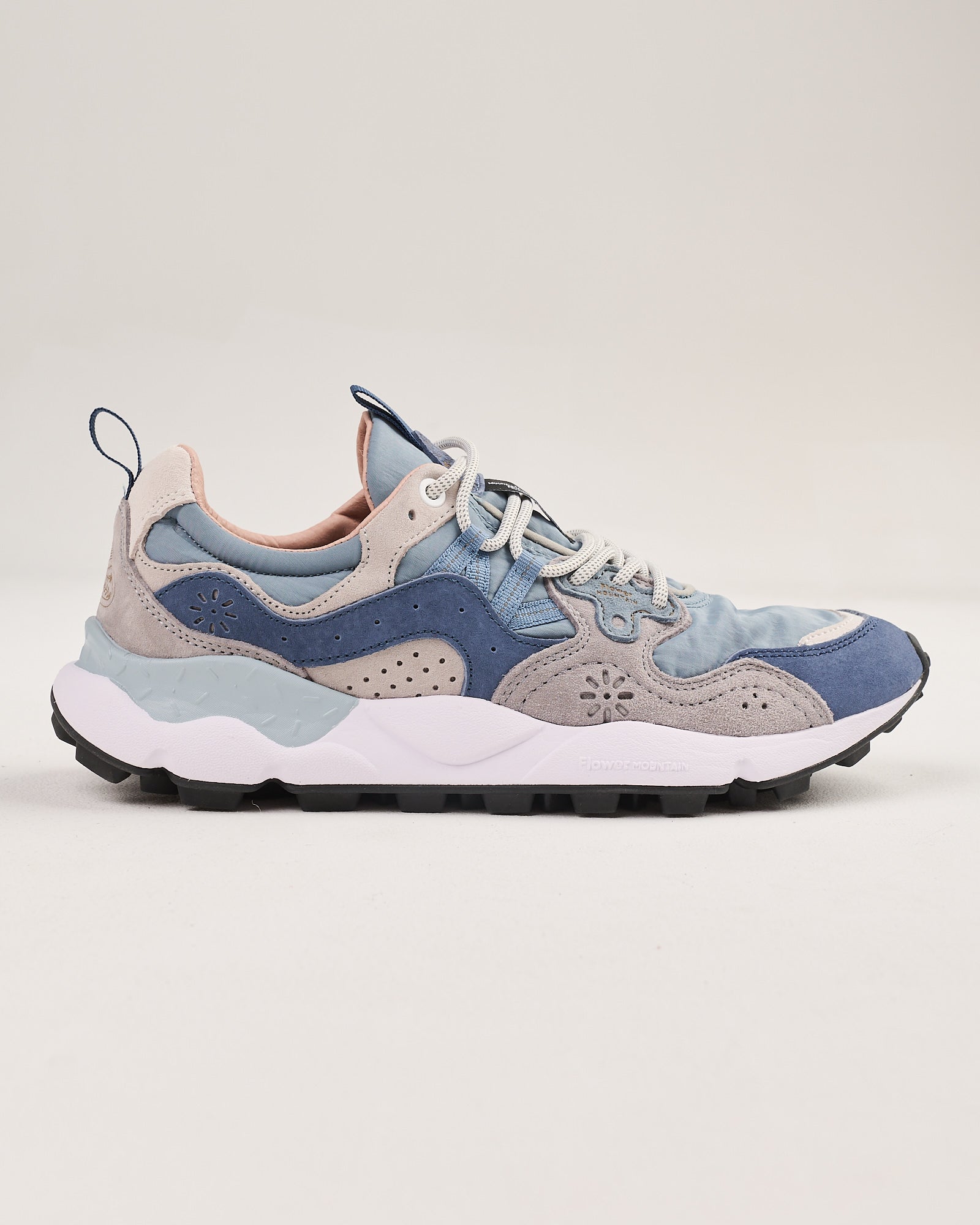 Sneaker Flower Mountain Navy Blue Light Grey