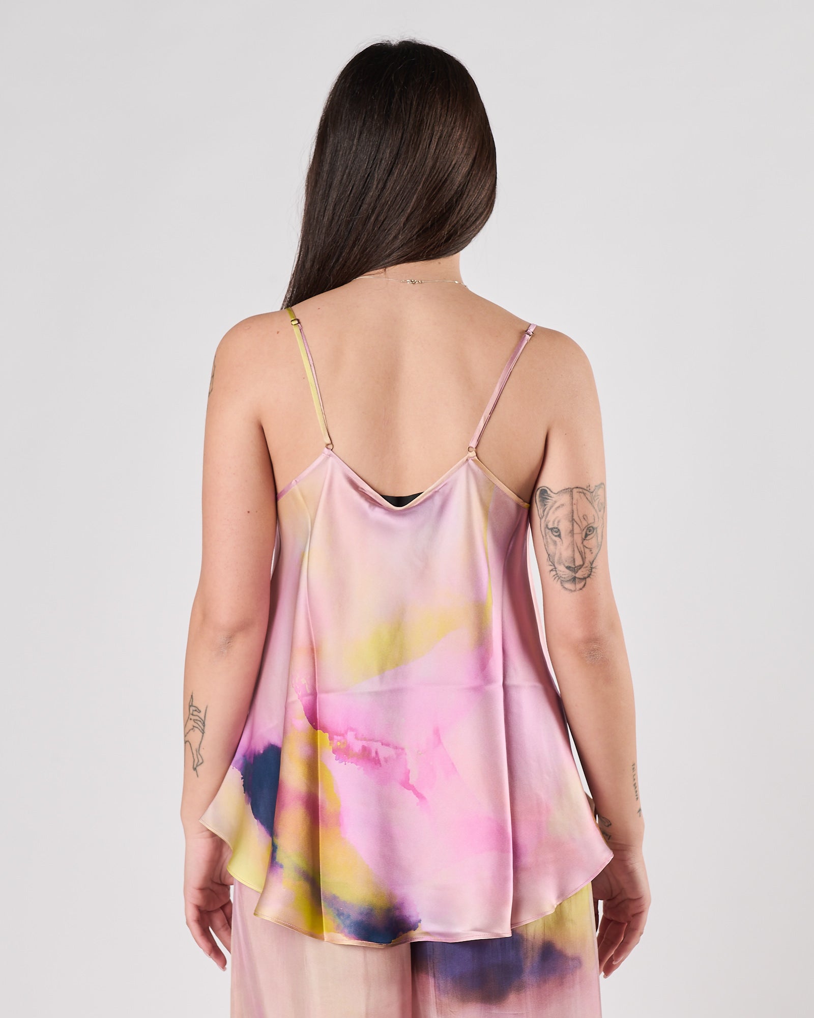 Camicia Mes Damoiselles multicolor con pizzo