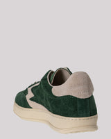 Sneaker in suede verde