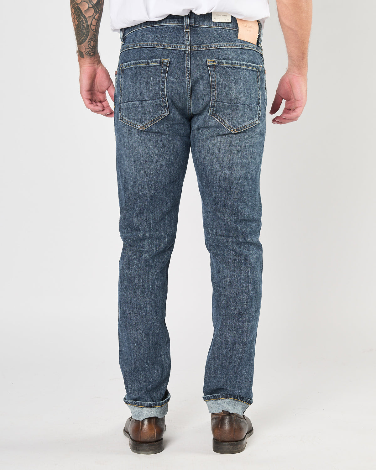 Jeans Tela Genova regular blu