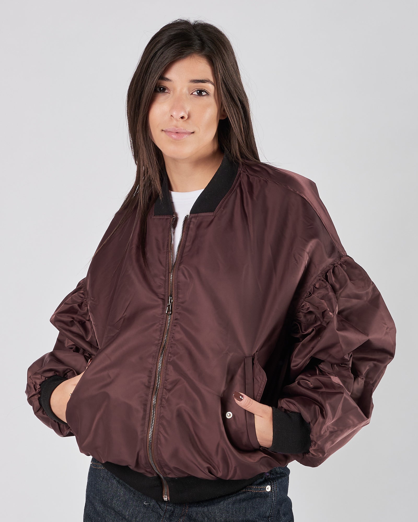 Bomber Weili Zheng muccato reversibile