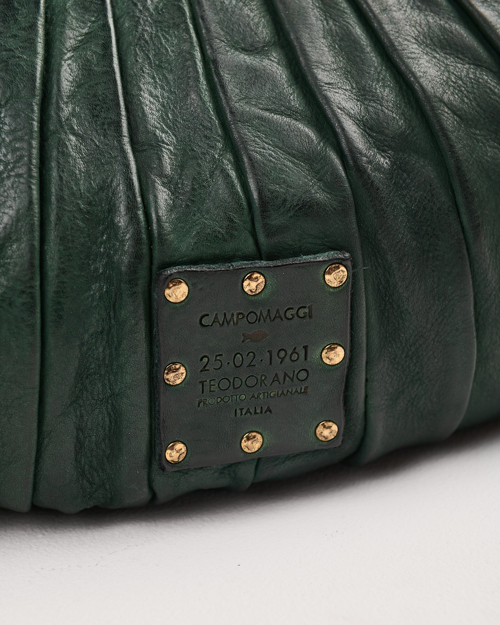 Borsa Campomaggi Luna con pieghe bottiglia