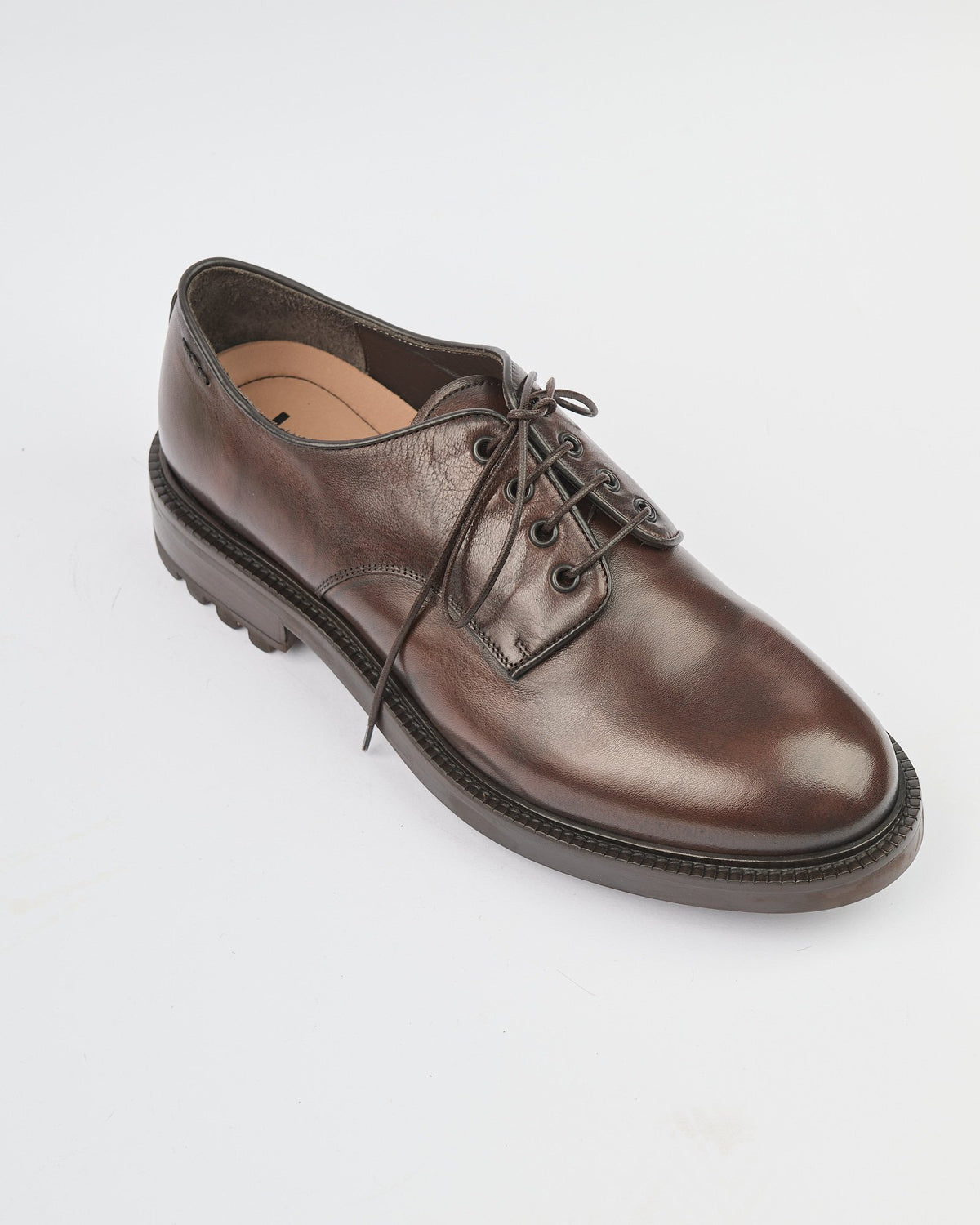 Scarpa Alexander Hotto allacciata testa moro