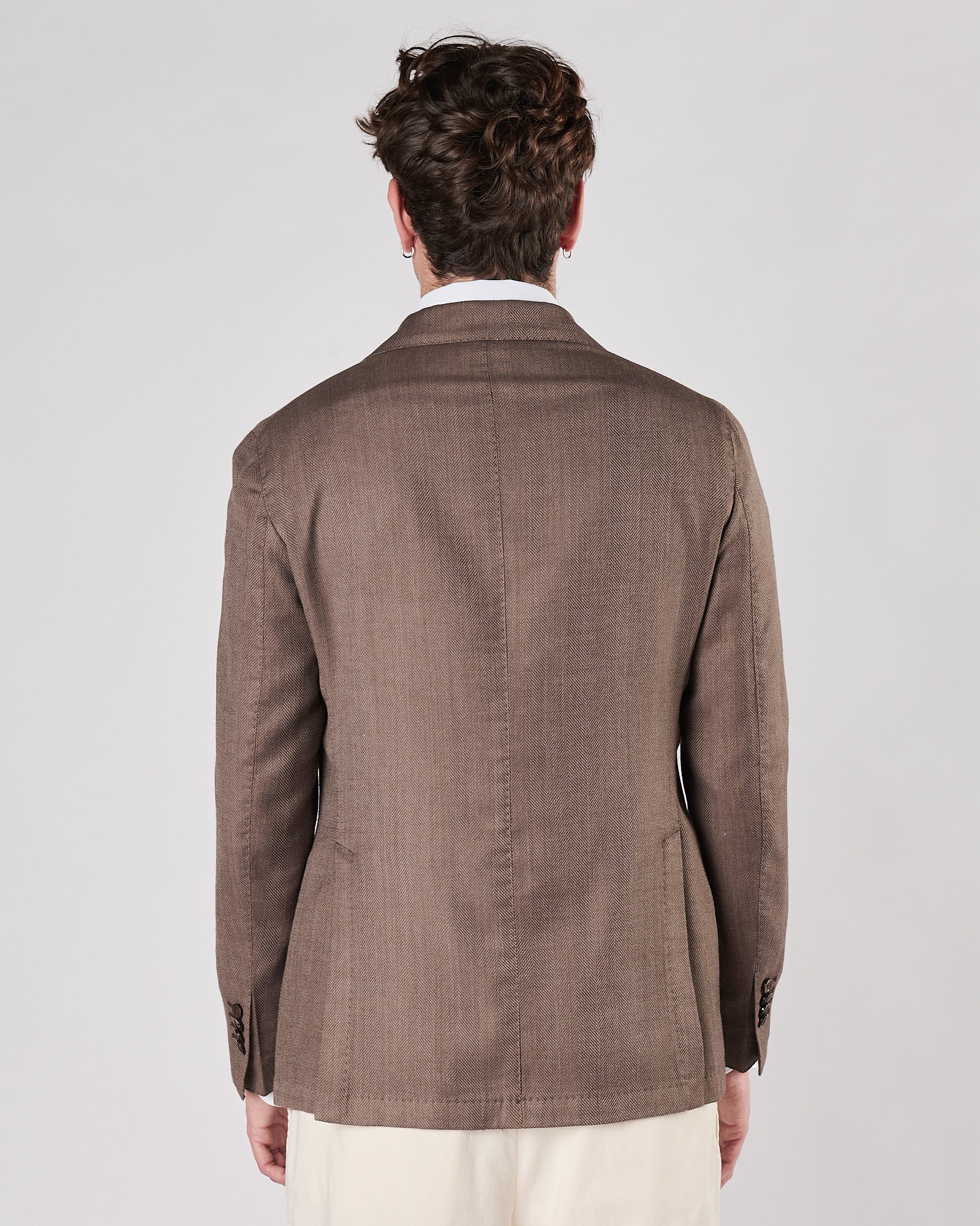 Giacca Lbm1911 doppio petto resca moro