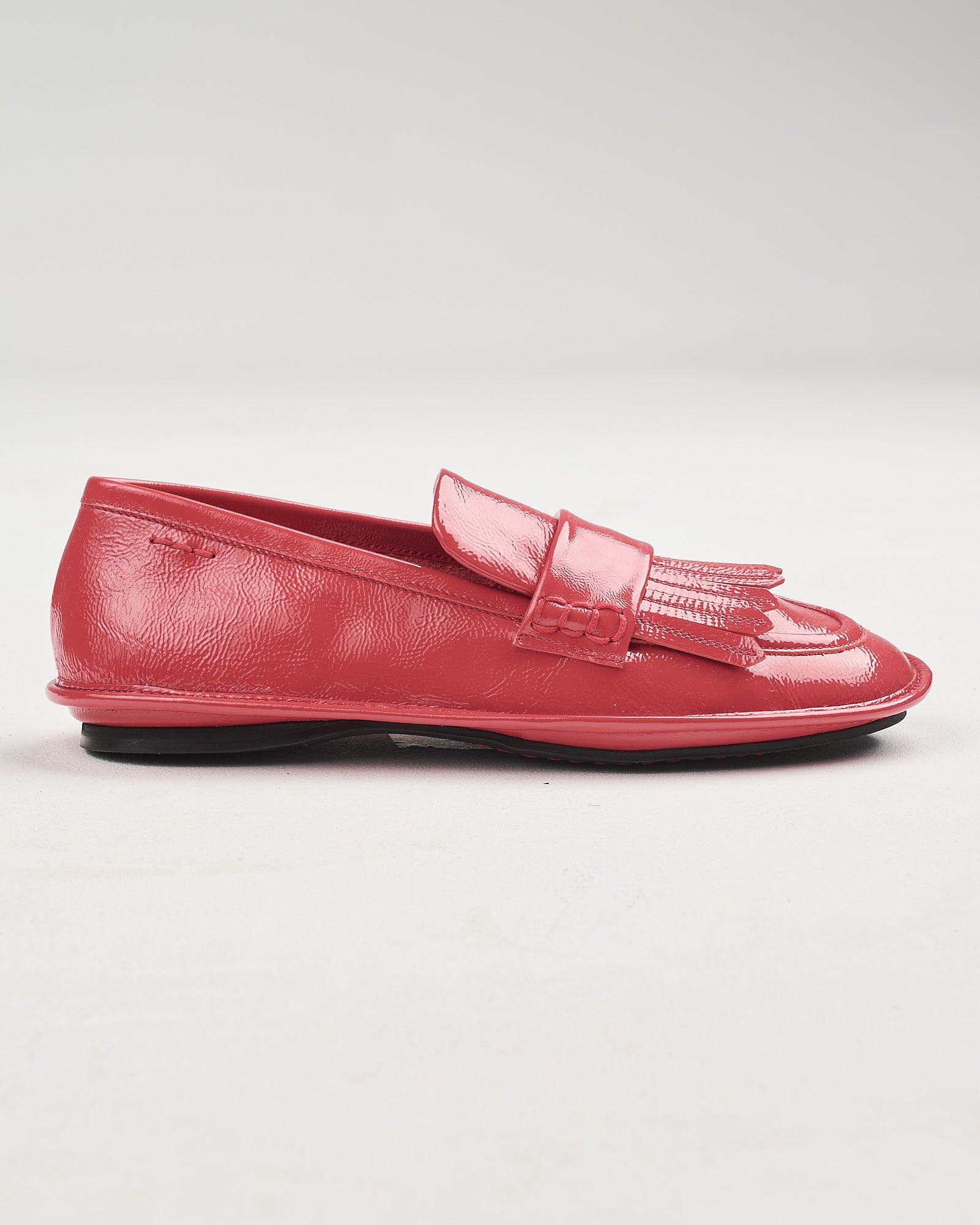 Mocassino Alexander Hotto in vernice rosso