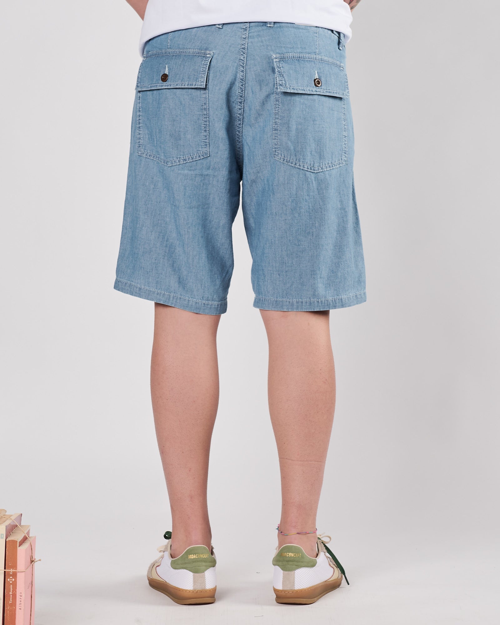 Bermuda Chesapeake's in coto0ne effetto denim