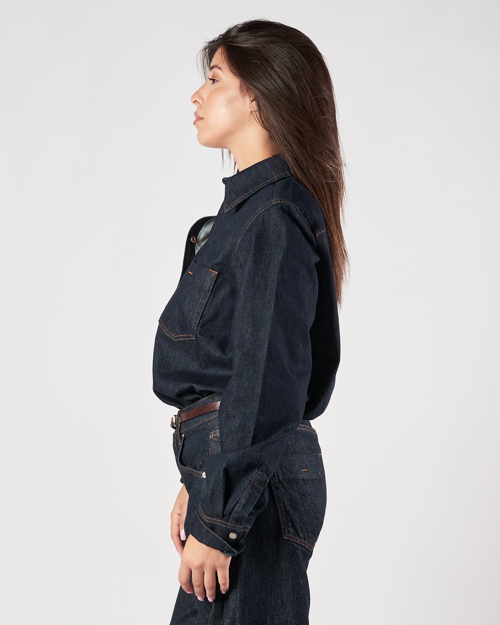 Camicia Tela9 in denim blue