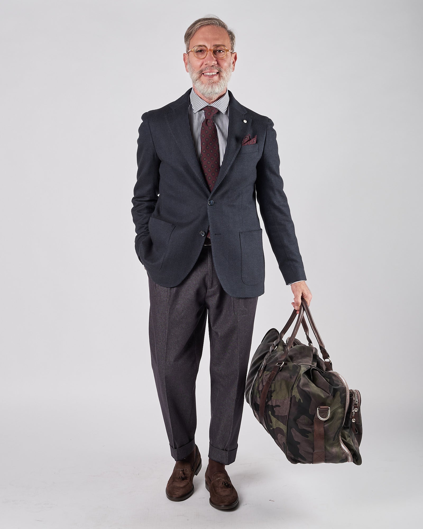 Giacca Lbm1911 un petto blu