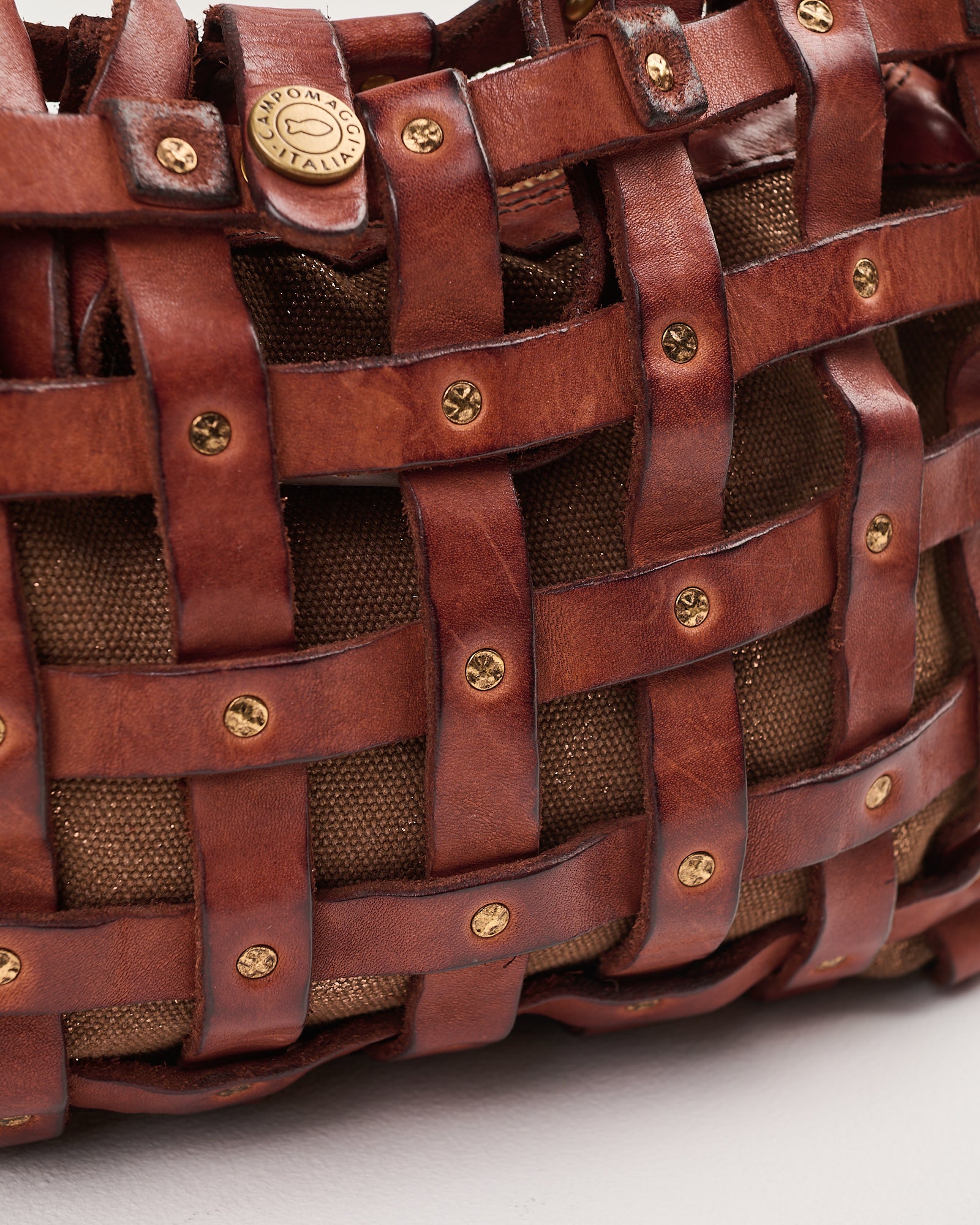 Borsa Campomaggi Valeria S bronzo/cognac