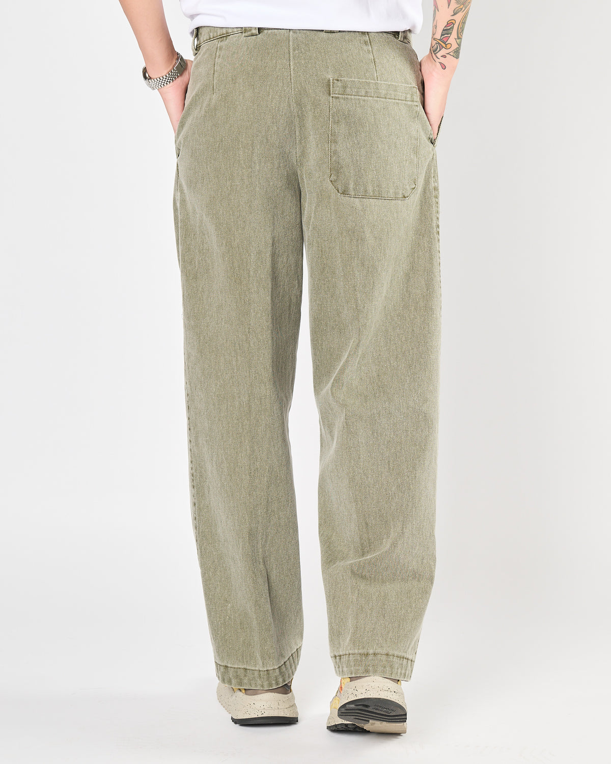 Jeans Aimé baggy militare