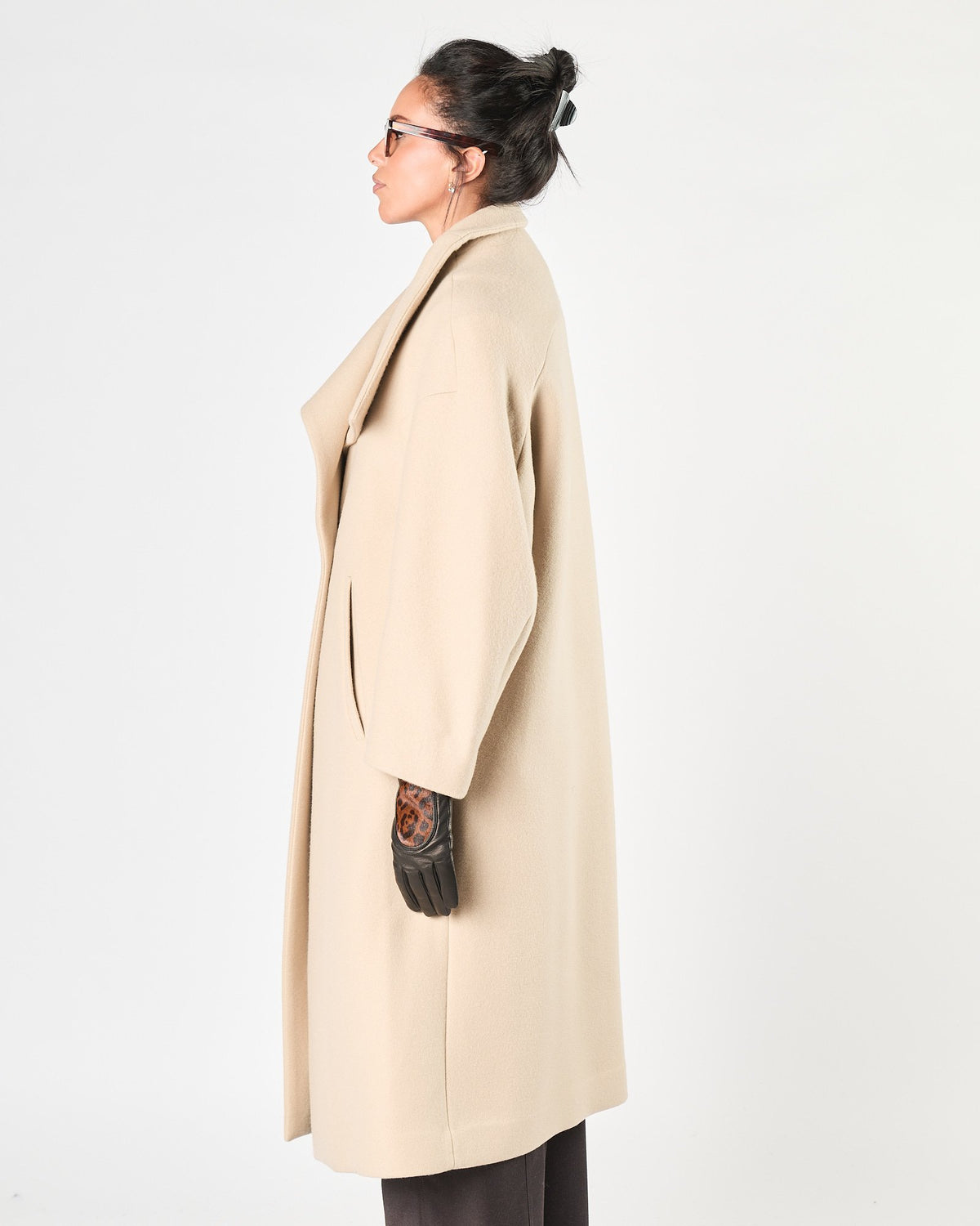 Cappotto Tela9 over beige