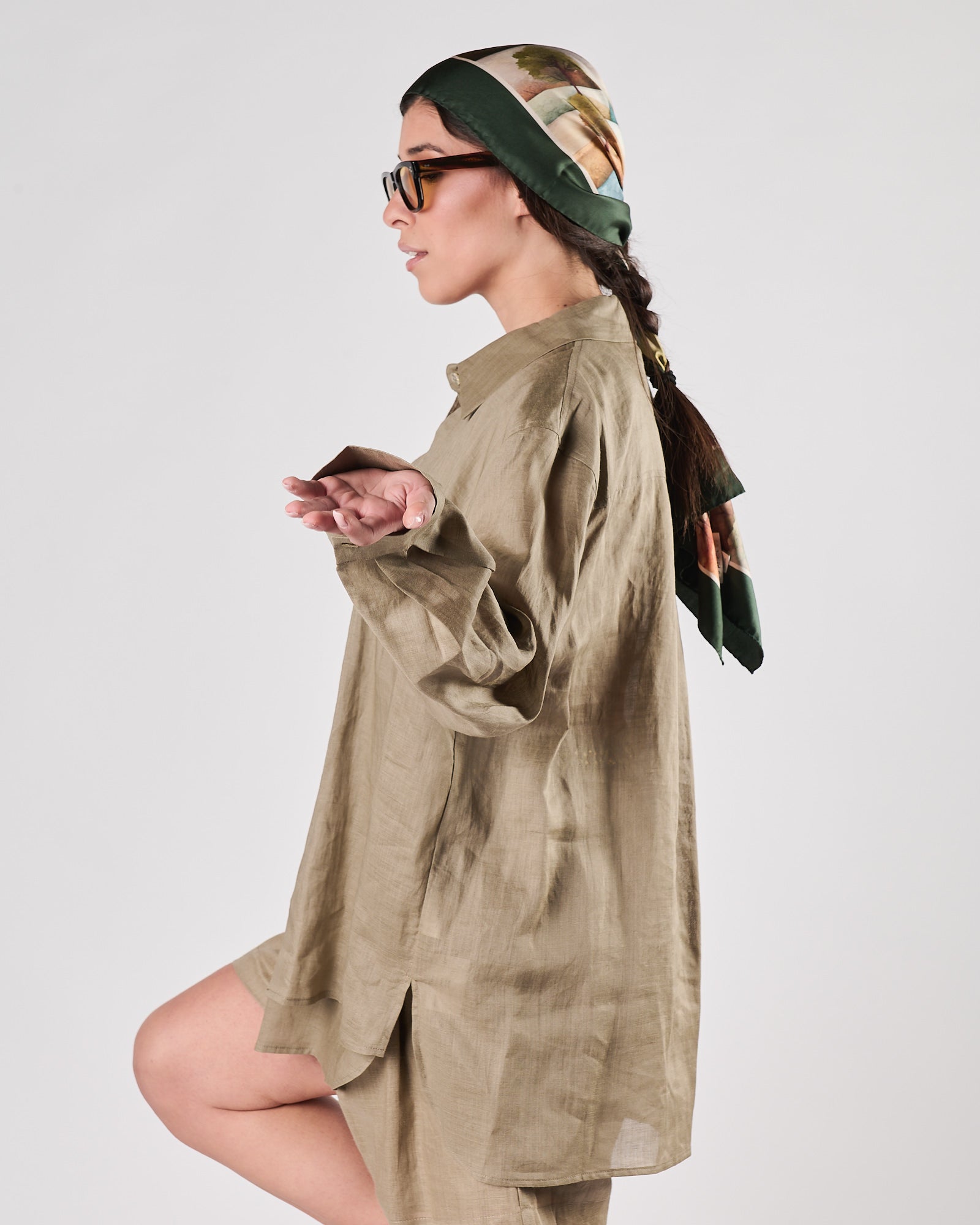 Camicia Eleh over fango