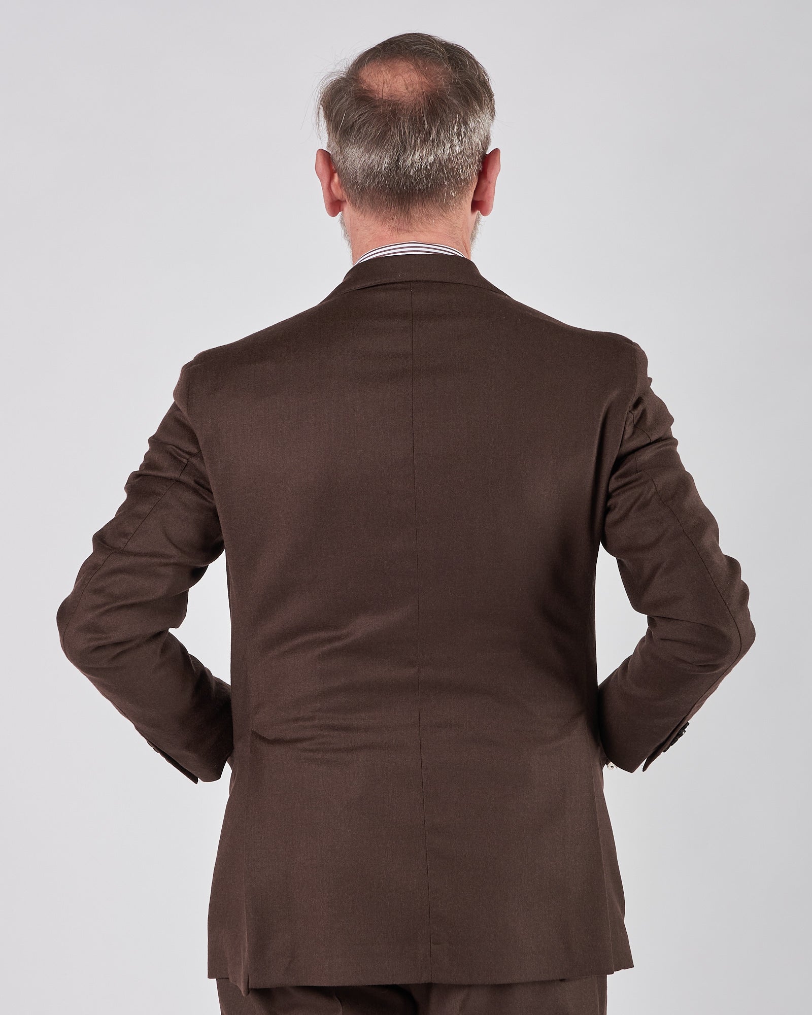 Abito Lbm1911 doppio petto testa di moro