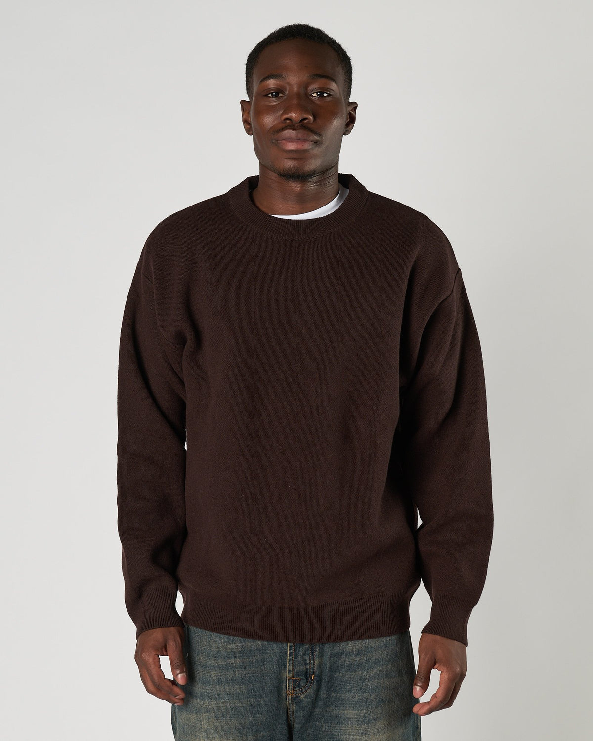 Maglia Daniele Fiesoli lana e cashmere moro