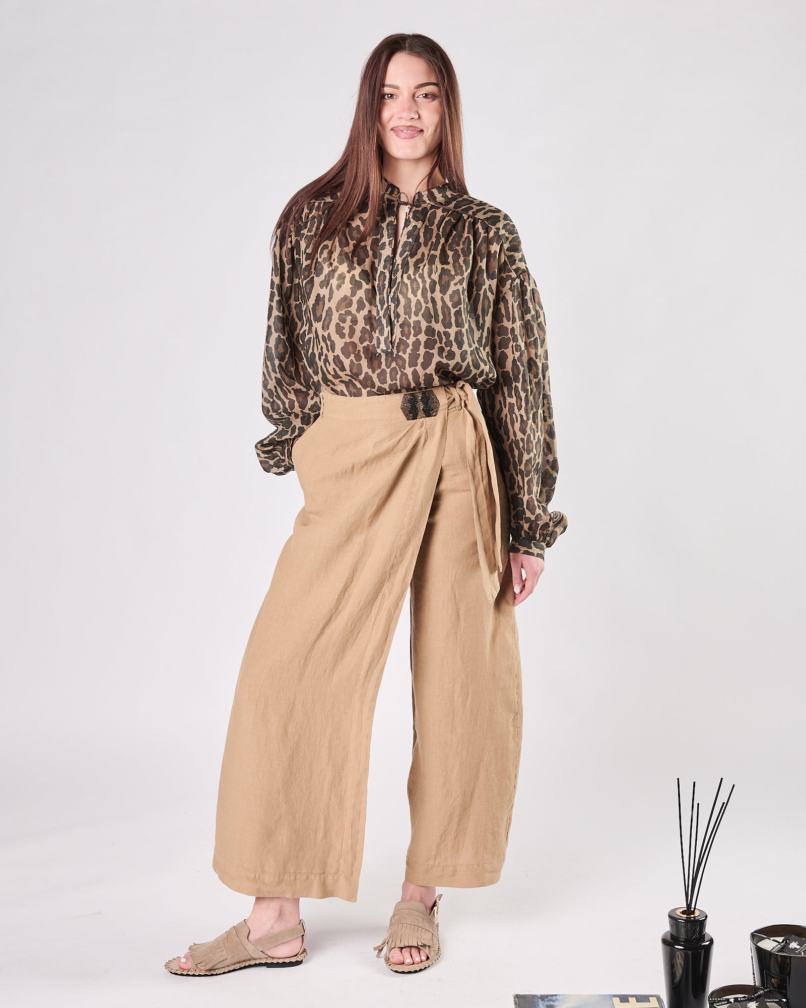 Camicia Bazar Deluxe fantasia leopard