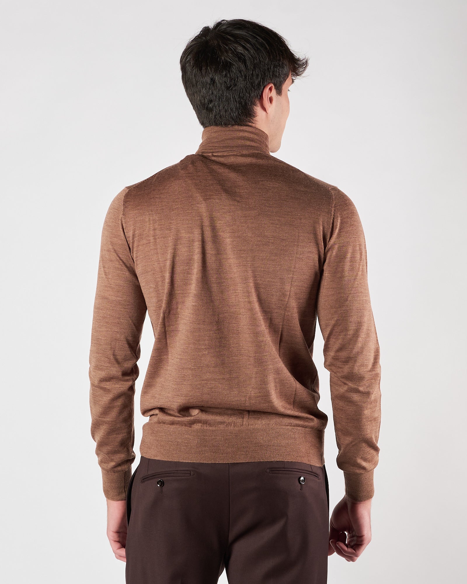 Maglia Lbm1911 dolcevita cammello