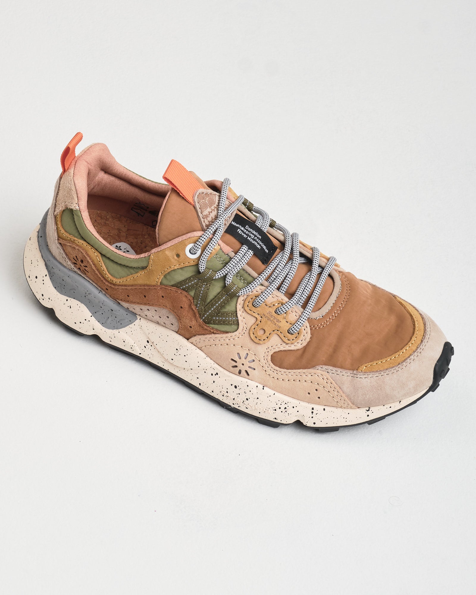 Sneaker Flower Mountain Grey-Light Brown-Beige