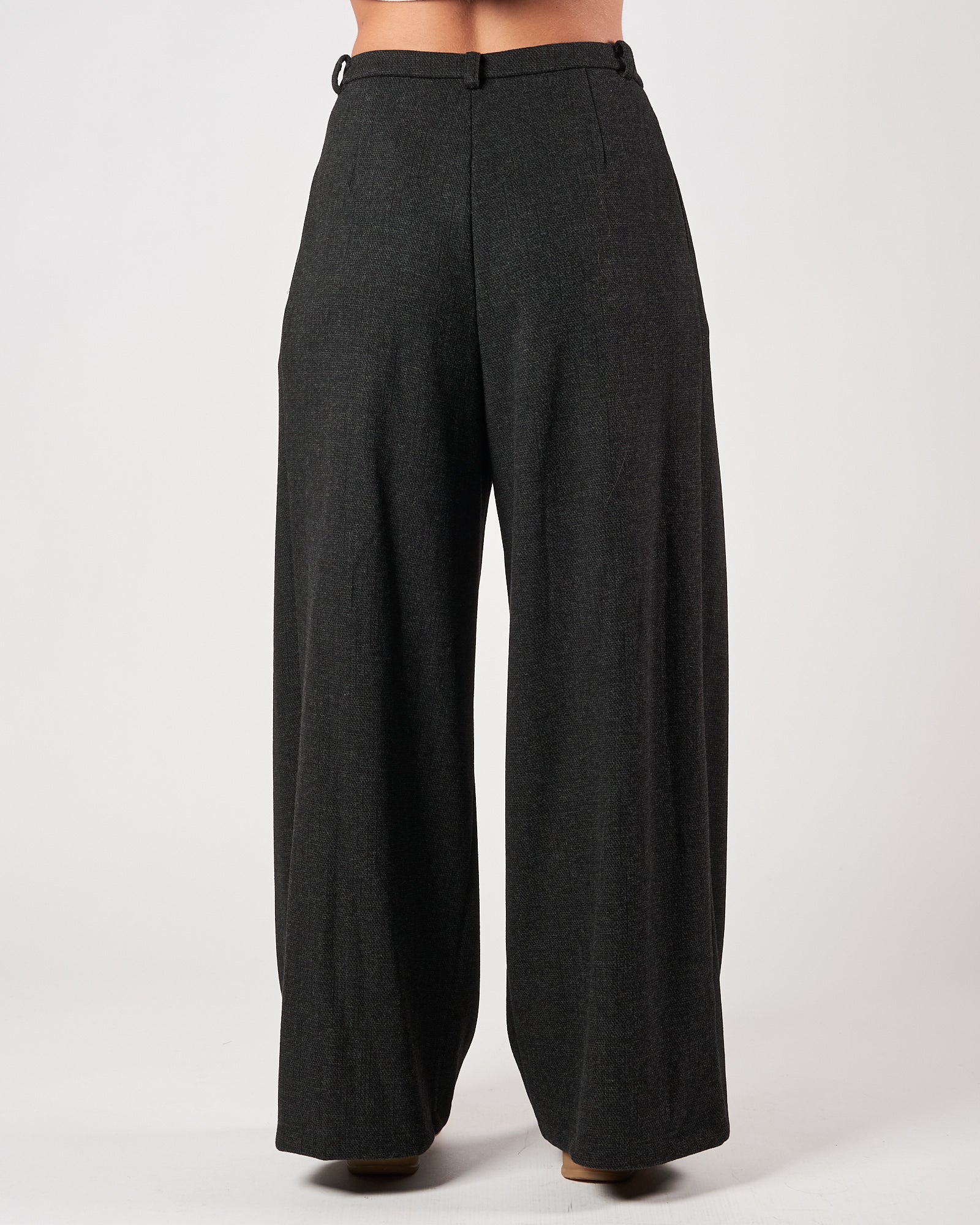 Pantalone Eleh con pences nero