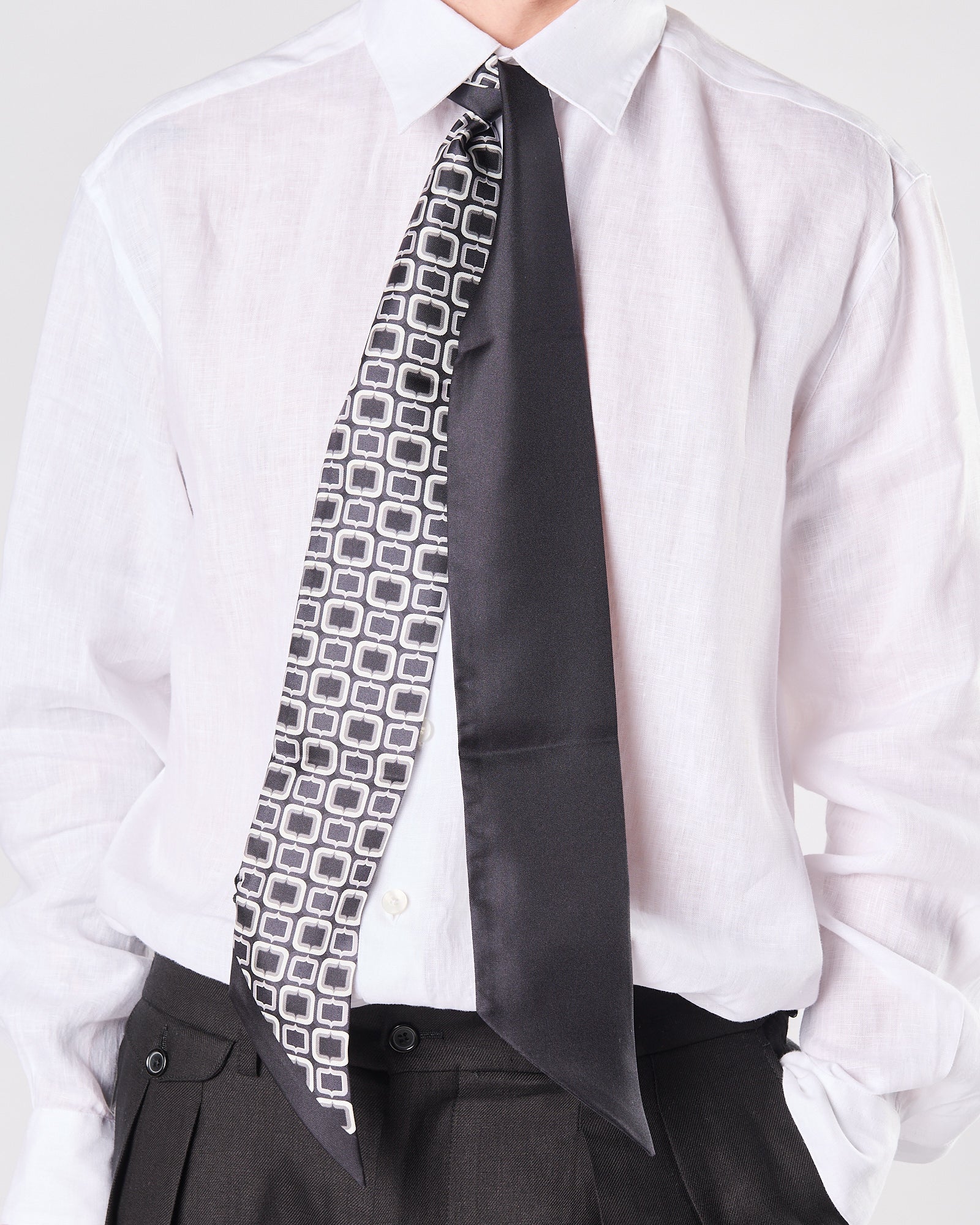 Foulard Tagliatore fantasia in seta