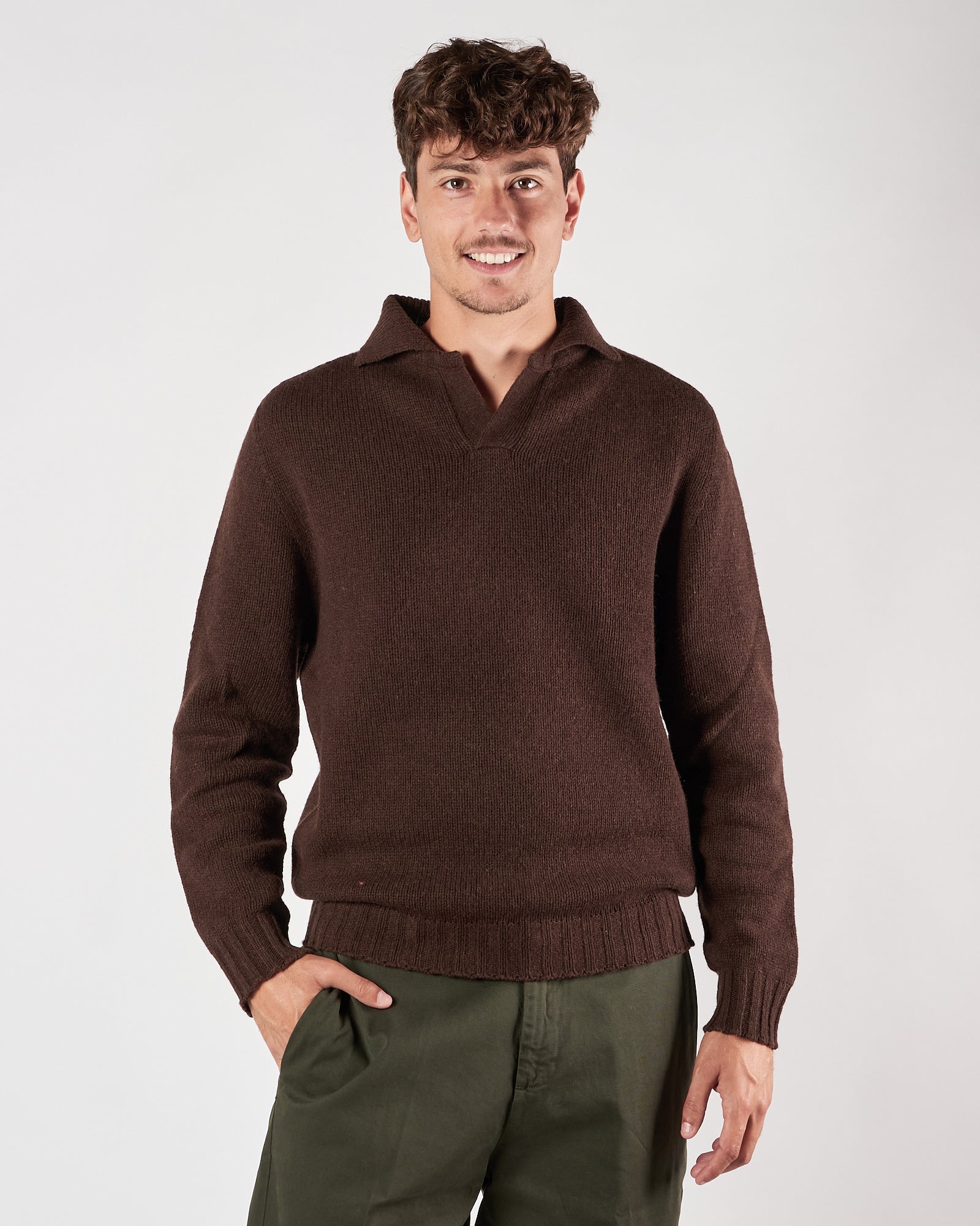 Maglia In The Box polo marrone