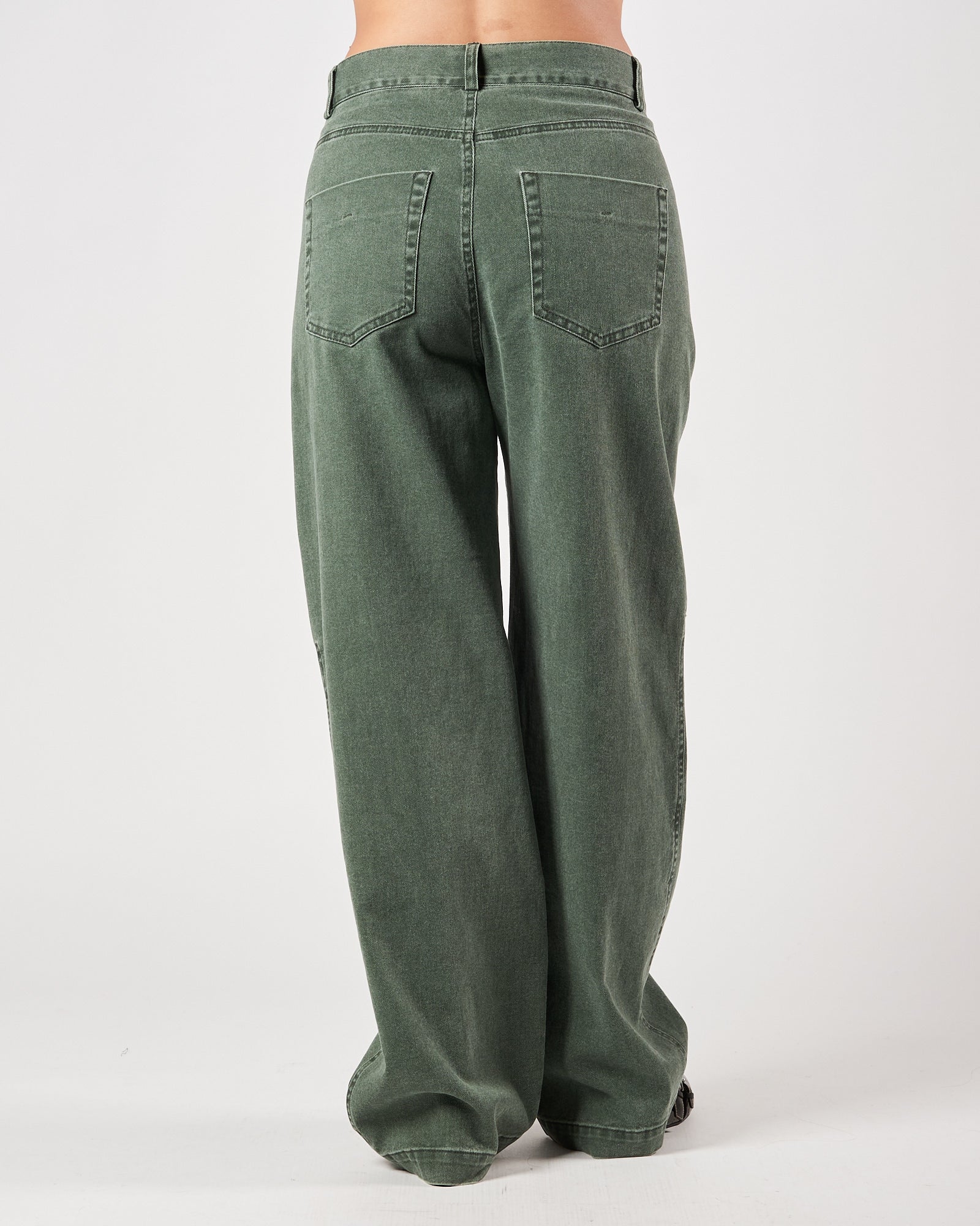 Jeans Tela9 largo salvia