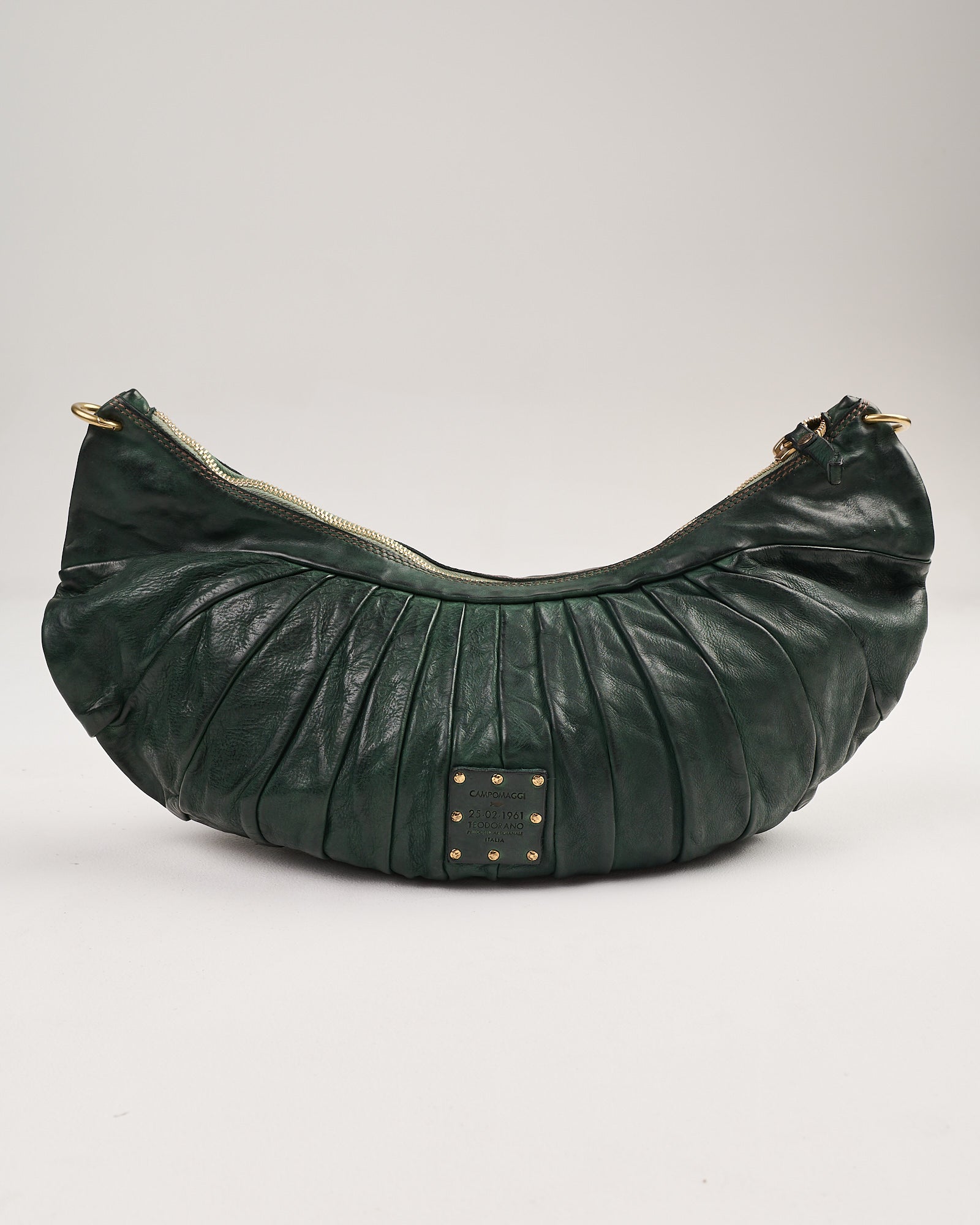 Borsa Campomaggi Luna con pieghe bottiglia