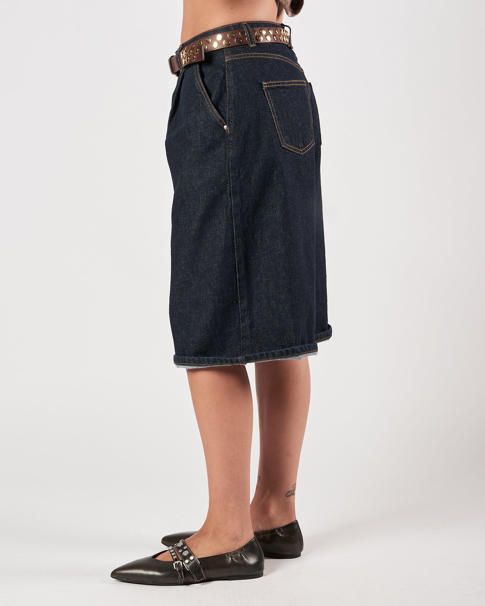 Bermuda God Save Denim in denimcon pences blu