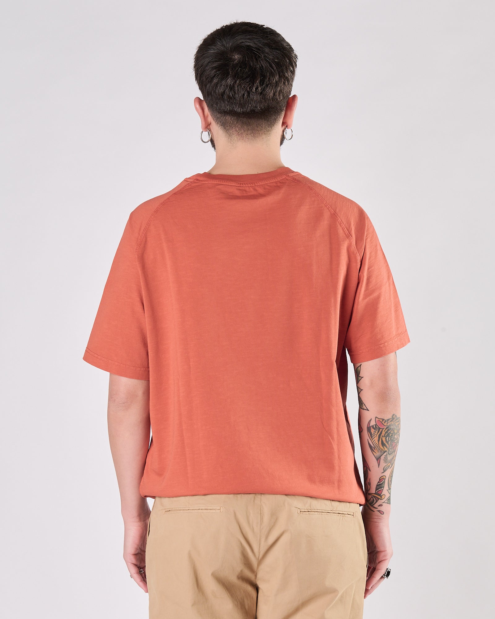 T-shirt Bl'ker manica corta manica raglan orange