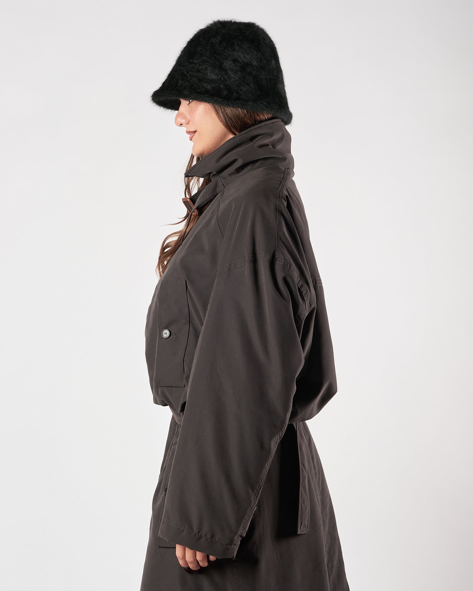 Giaccone Tela9 bomber liquirizia