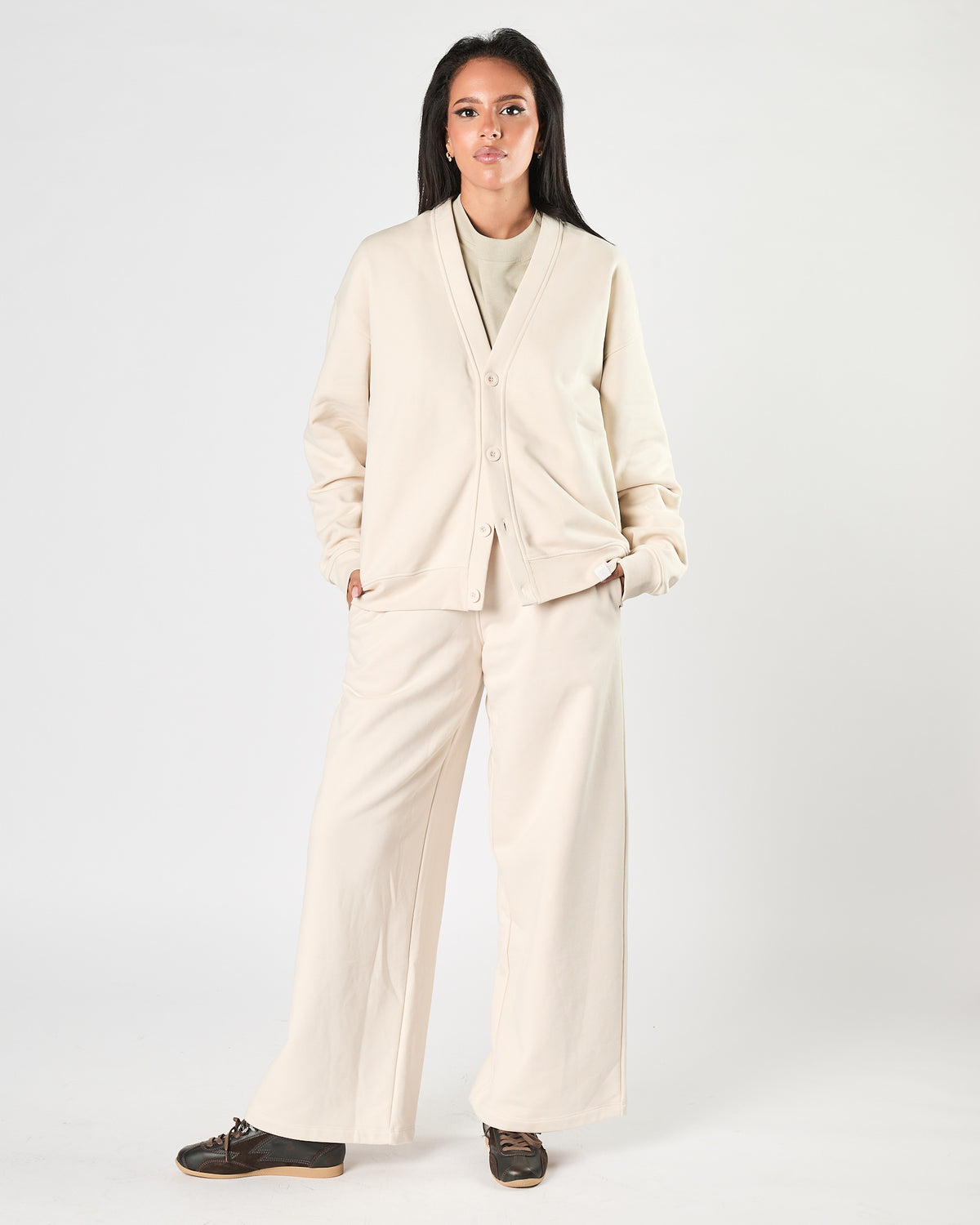 Pantalone Woc tuta avorio