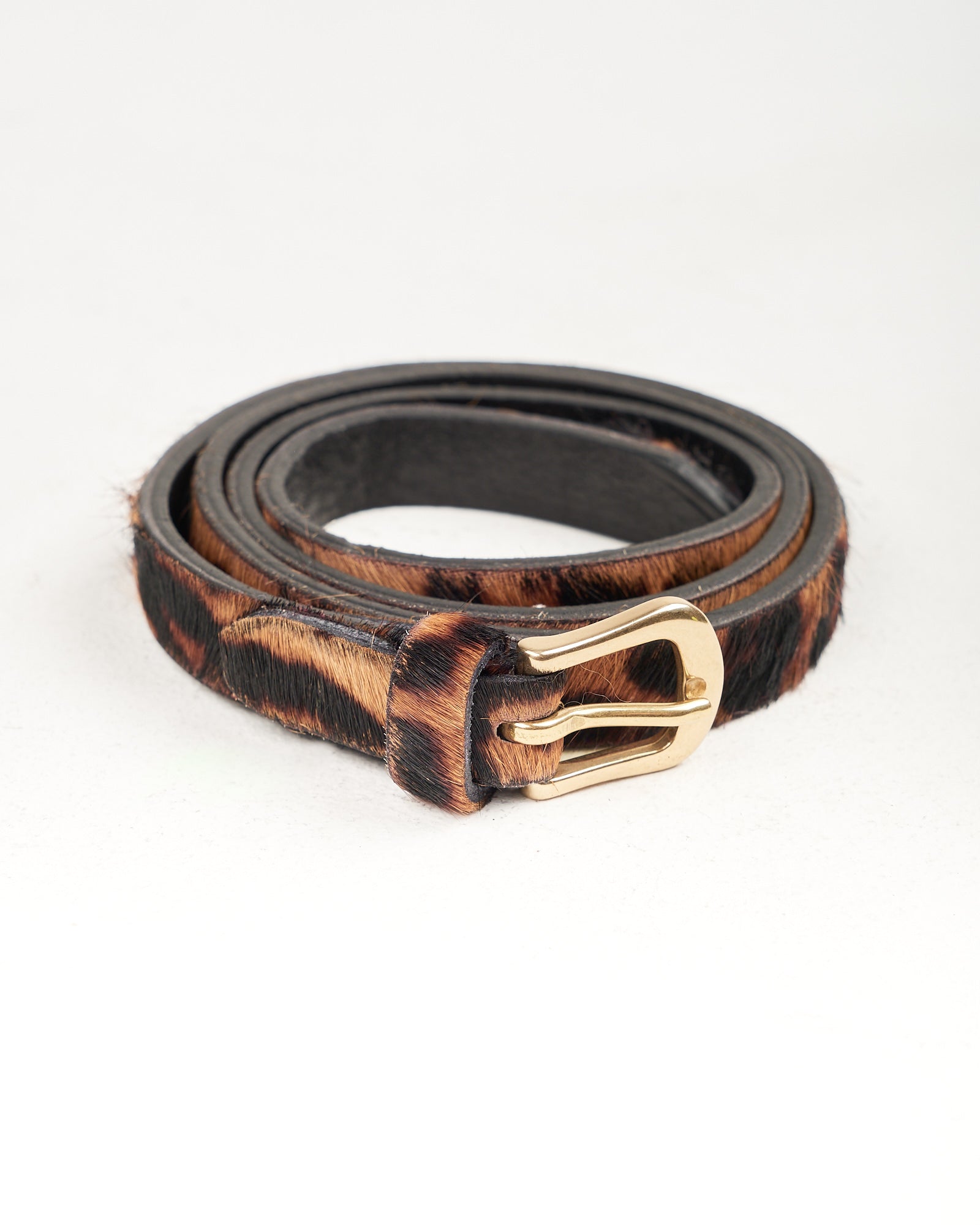 Cintura Alberto Luti in cavallino maculato