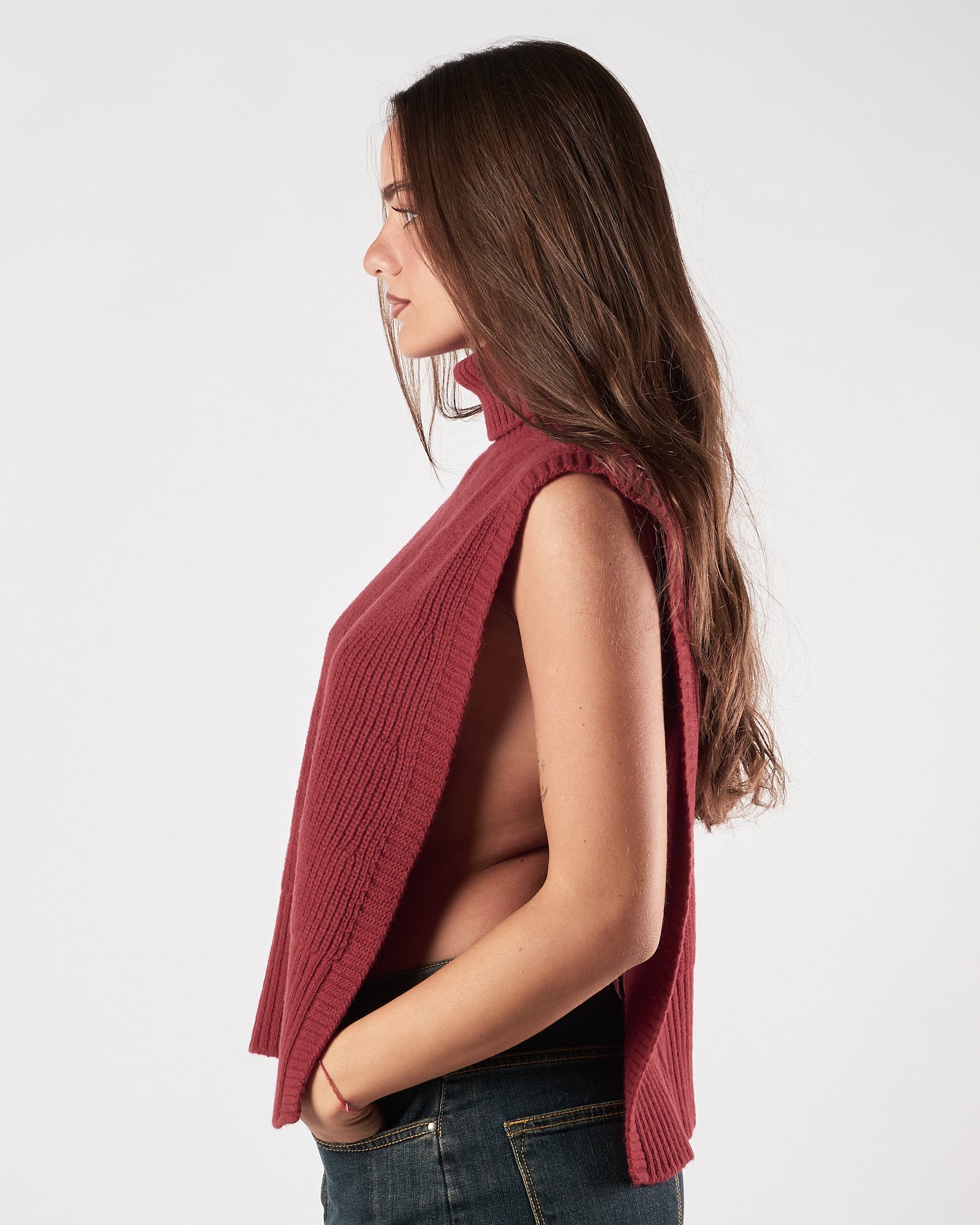 Maglia donna Davantino by sissiottostyle bordeaux