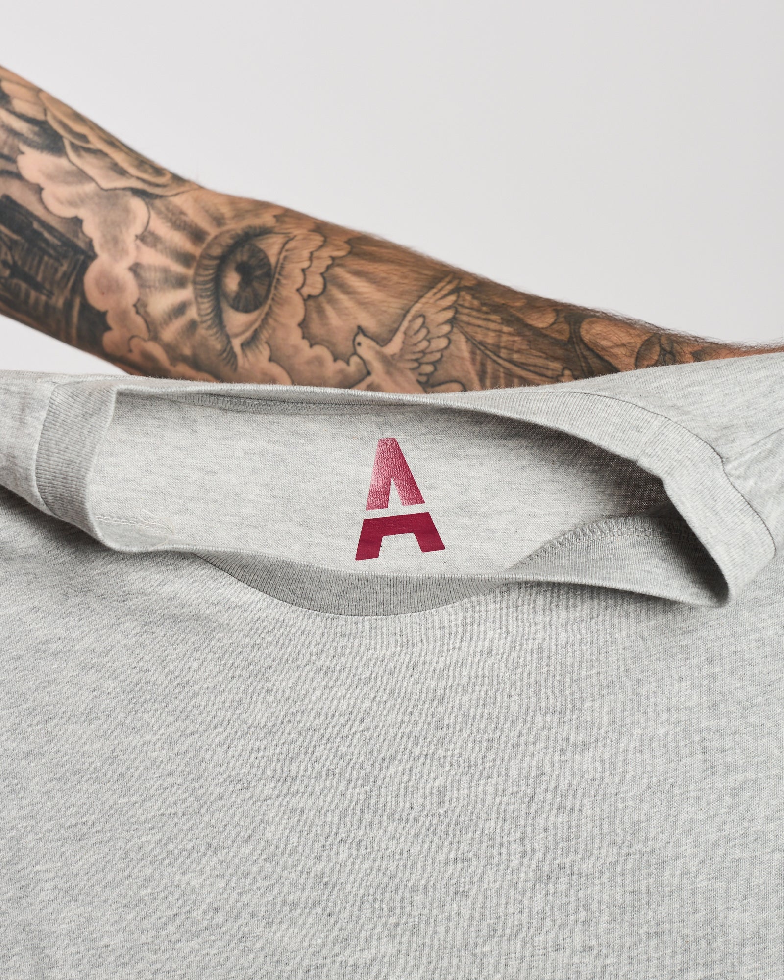 T-shirt A|STORE regular grey