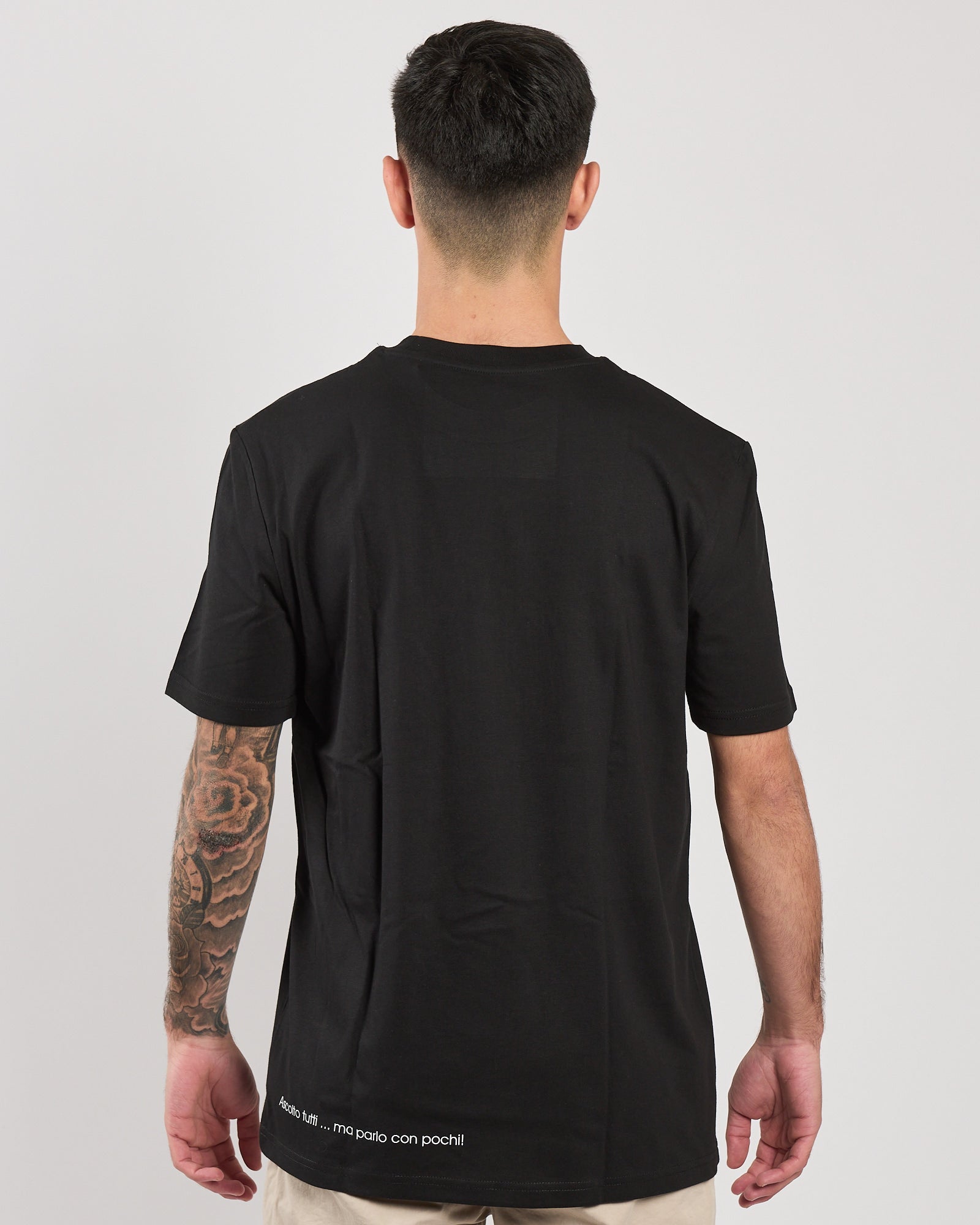 T-shirt A|STORE regular black con logo