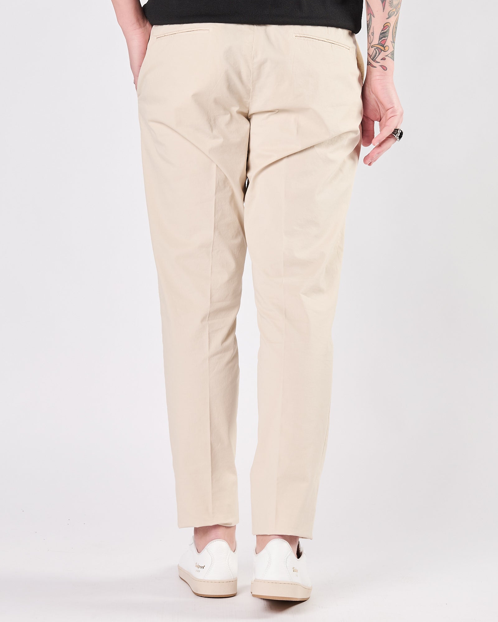 Pantalone A|STORE in cotone sabbia
