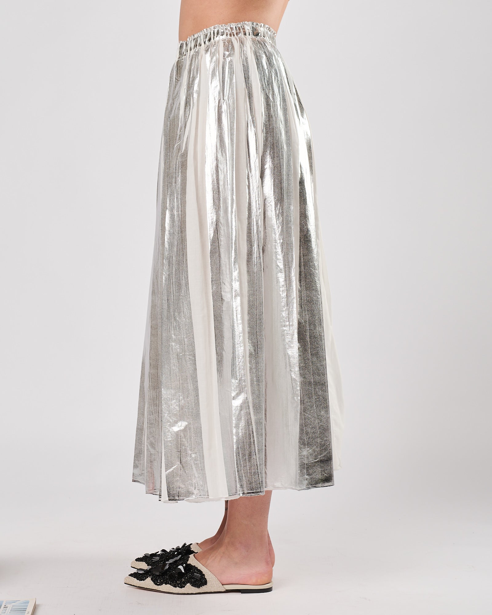 Gonna Tela9 lunga laminata