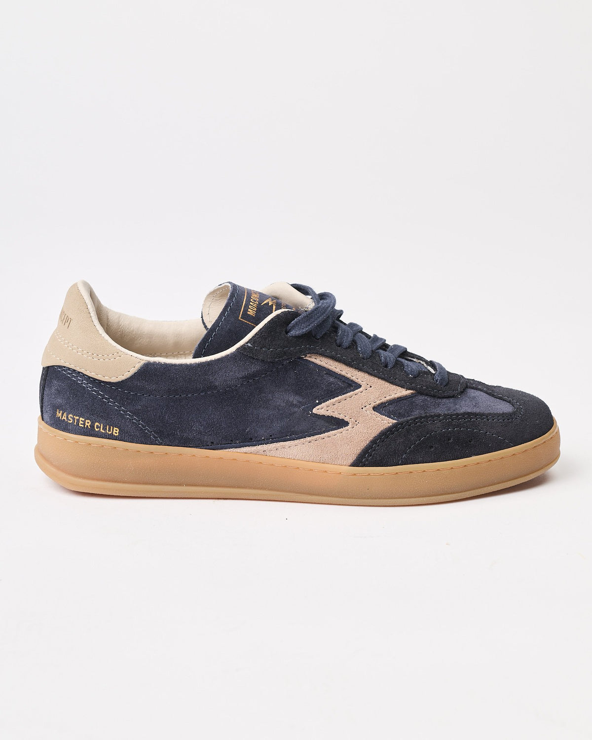 Sneaker Moaconcept in suede blu navy